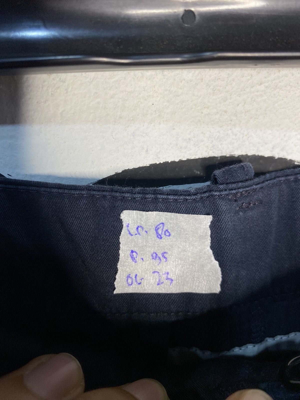 BASISBROEK BASISBROEK BIG POCKET BELGIUM Size US 30 / EU 46 - 3 Thumbnail