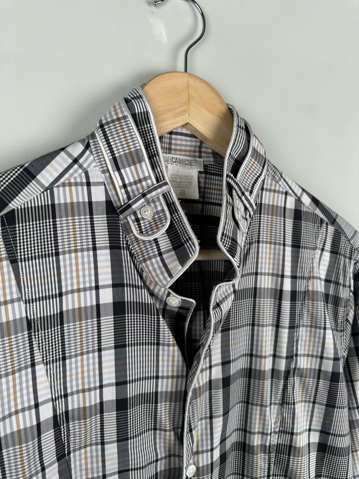 Other Vintage Naracamie Check Button Up Shirt Long Sleeve Size US L / EU 52-54 / 3 - 4 Thumbnail