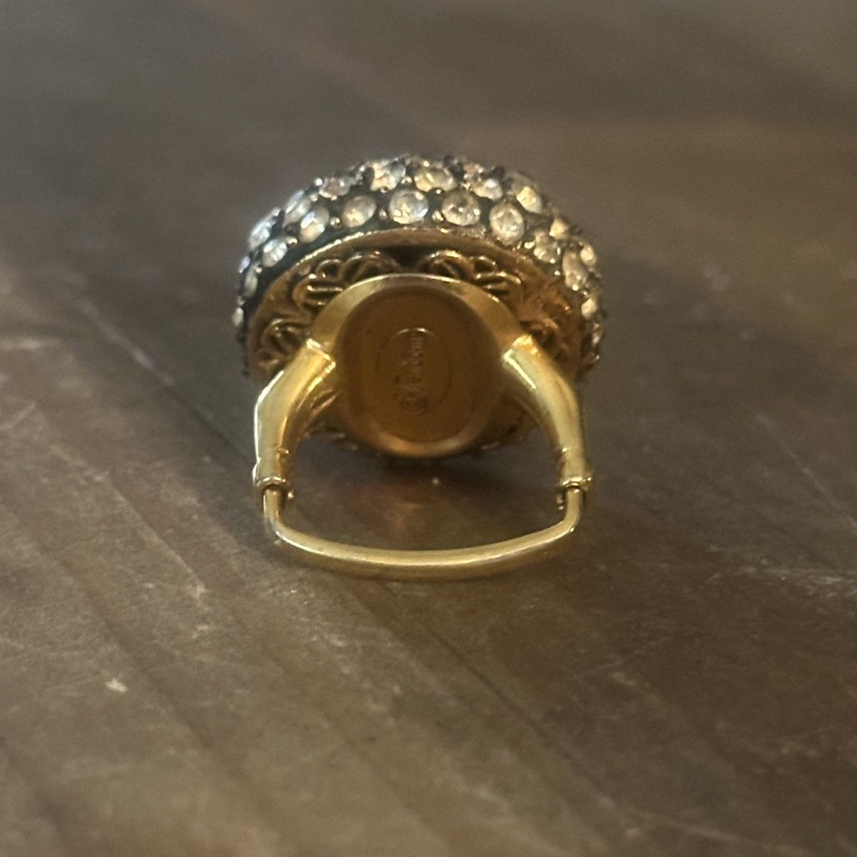 Other × Vintage Vintage Vendome paved crystal dome cocktail ring Size ONE SIZE - 8 Thumbnail