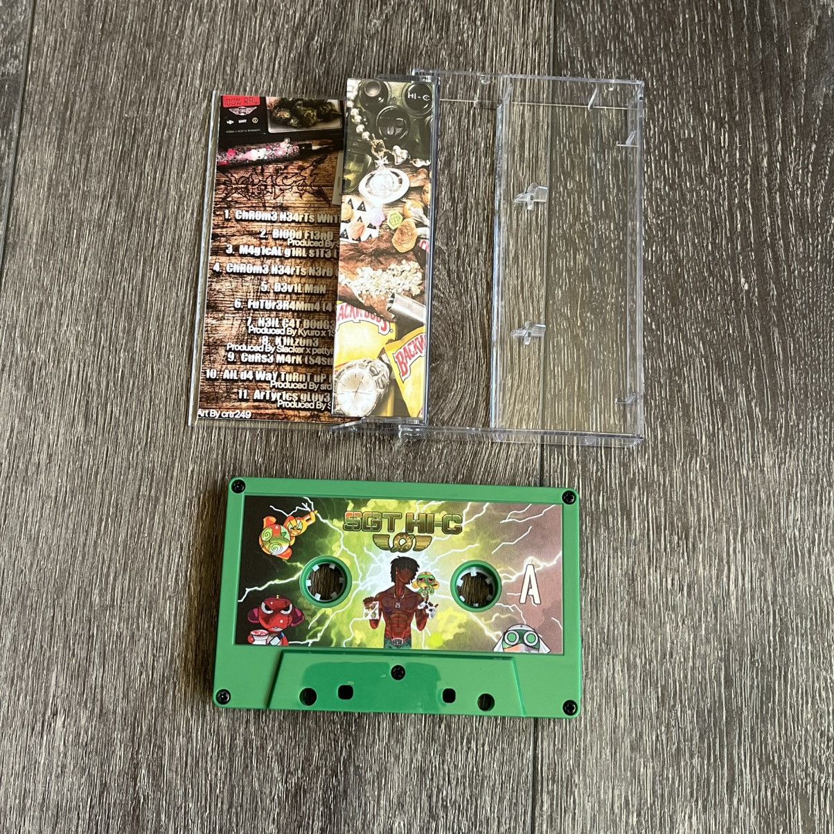Drain Gang HI-C SGT HI-C REPTILIAN CLUB BOYZ RCB CASSETTE TAPE NEW RARE Size ONE SIZE - 3 Thumbnail