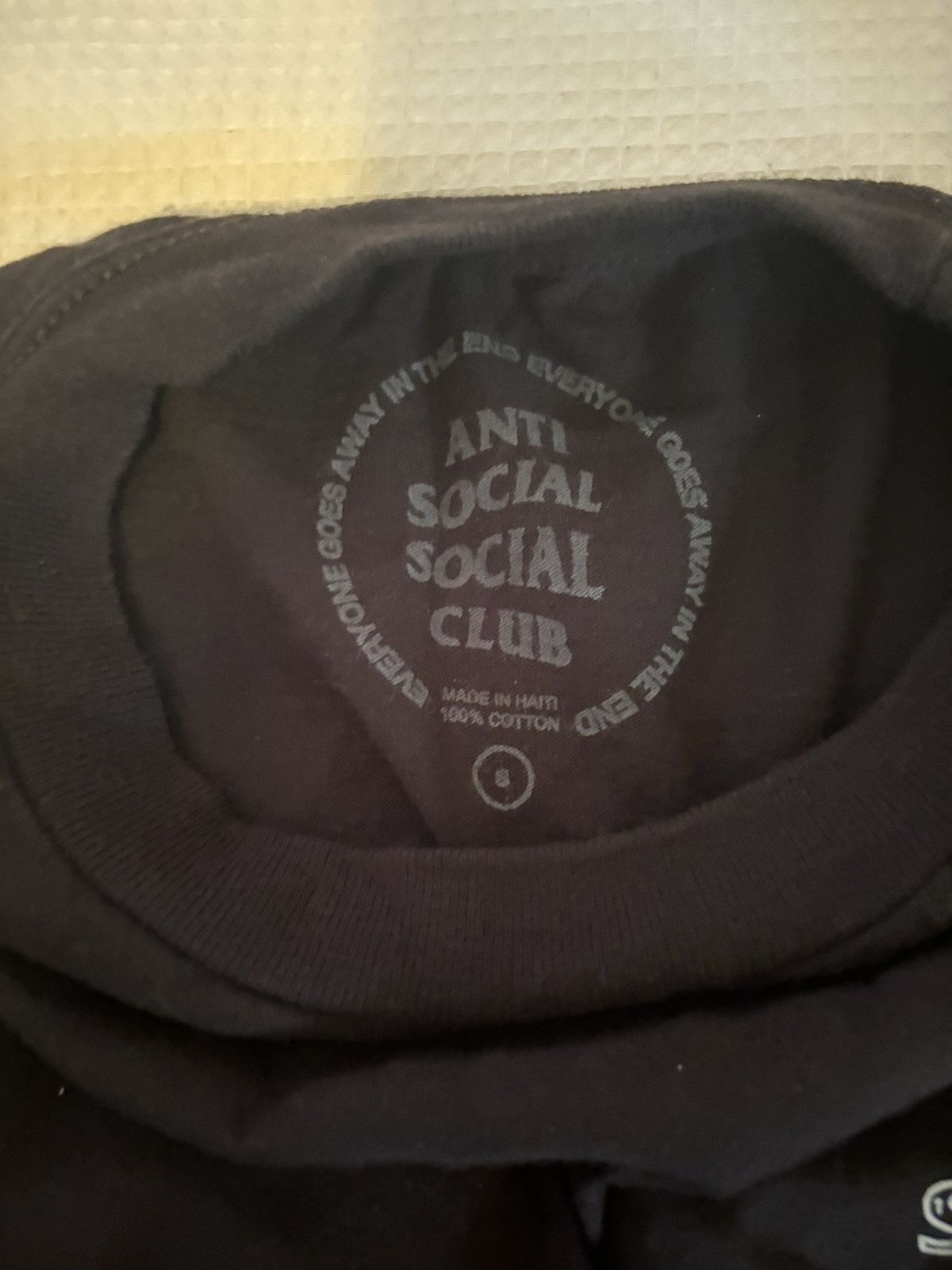 Anti Social Social Club ASSC T Shirt Size US S / EU 44-46 / 1 - 3 Thumbnail