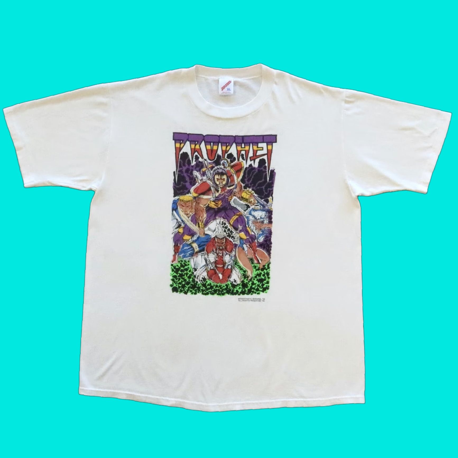 Vintage VINTAGE Image Comics Prophet Youngblood T-Shirt XL White Mens Shirt Size US XL / EU 56 / 4 - 1 Thumbnail