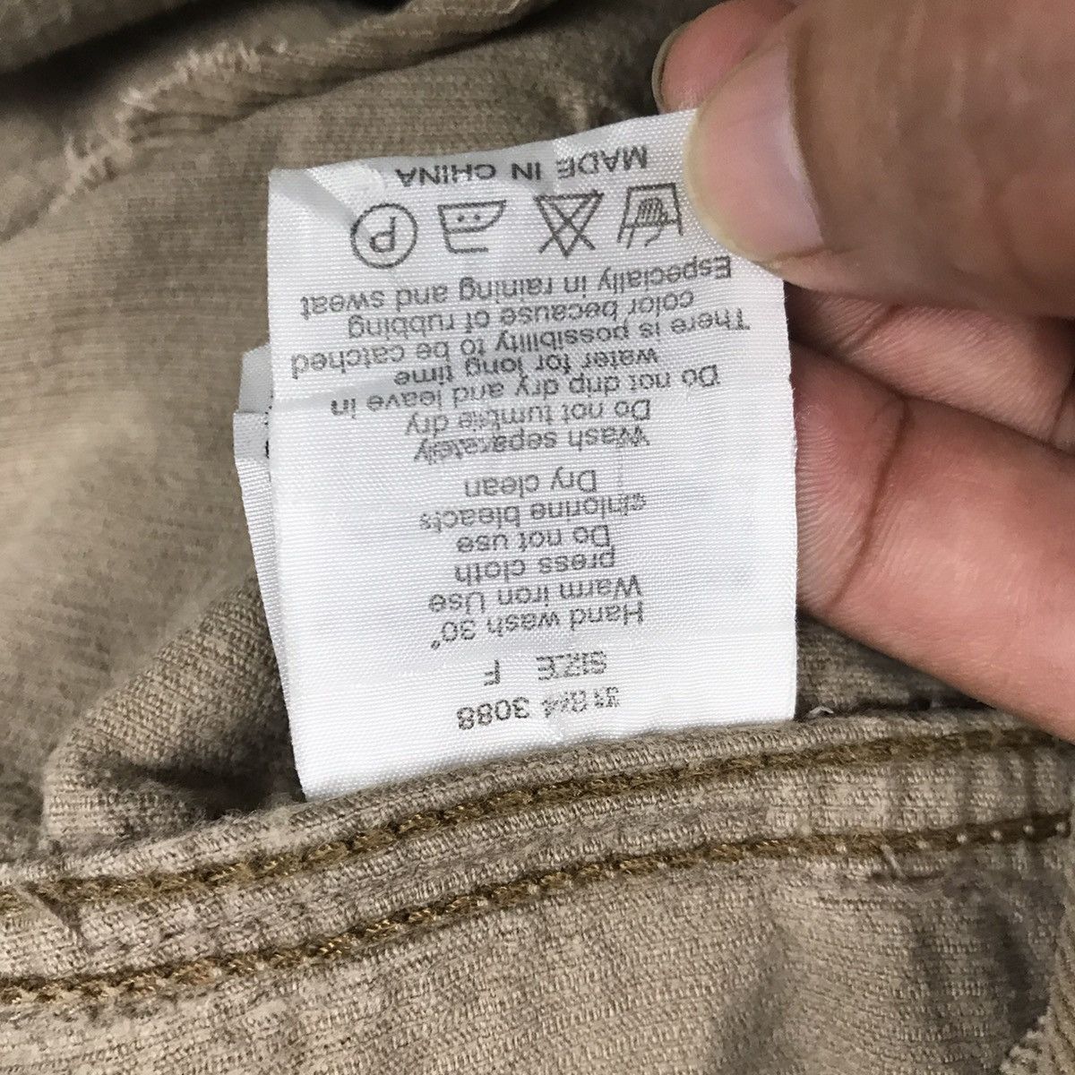 If Six Was Nine Genuine vintage Goa corduroy Distressed Snap button Shirt Size US S / EU 44-46 / 1 - 18 Thumbnail