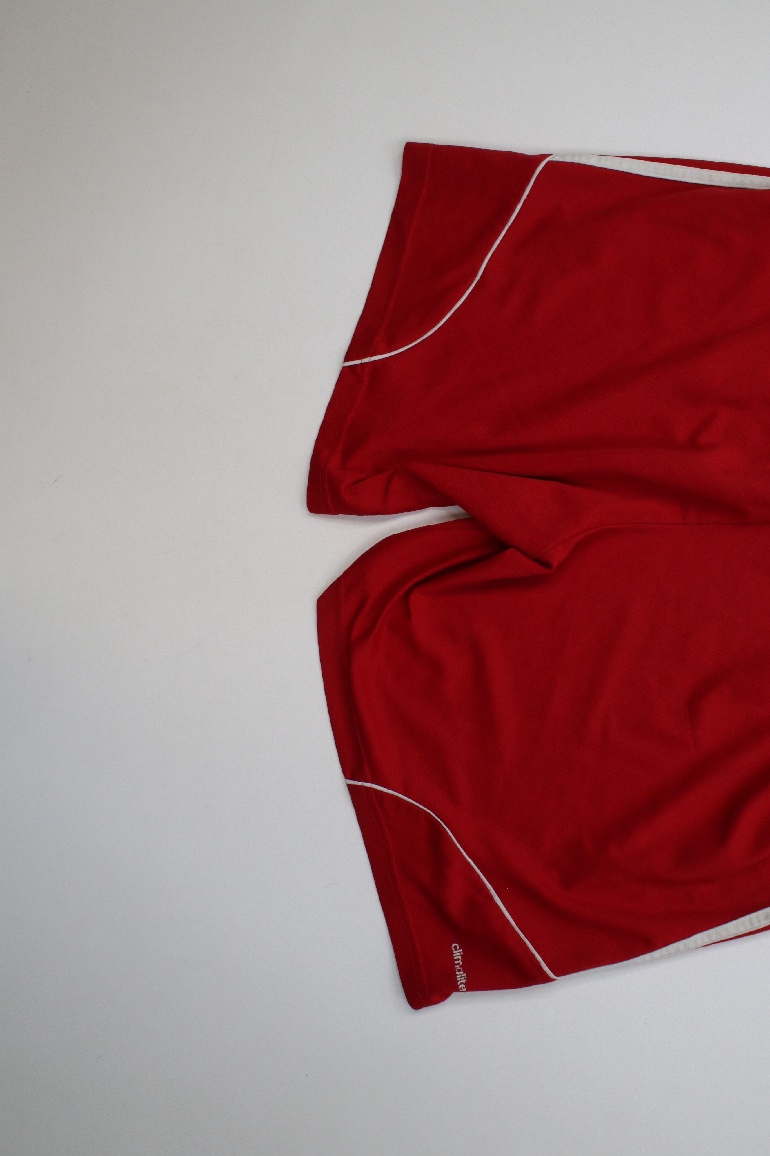 Adidas Vintage Y2K Adidas Knee Running Jogging Soccer Shorts Red Size US 34 / EU 50 - 12 Thumbnail