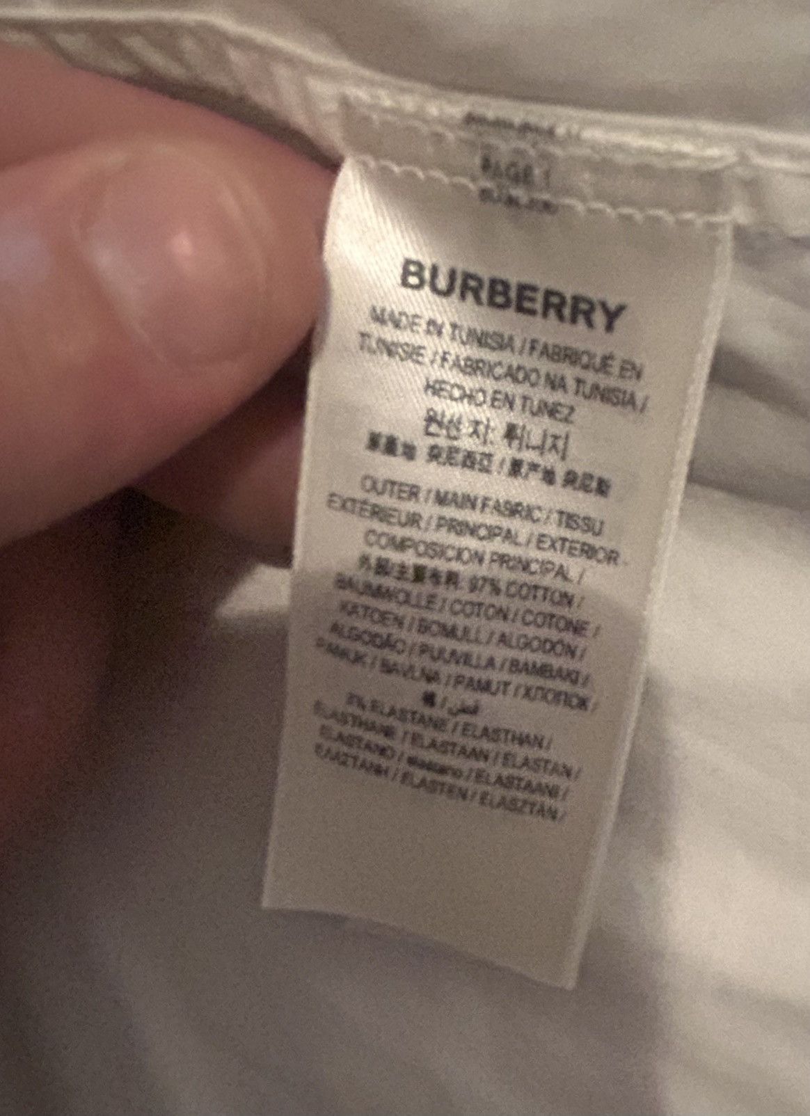 Burberry Burberry mens shirt Size US L / EU 52-54 / 3 - 10 Thumbnail