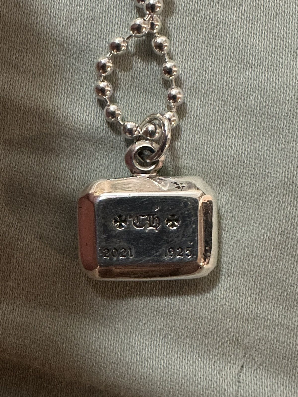 Chrome Hearts Chrome Hearts Emerald Cut Pendant Size ONE SIZE - 3 Thumbnail