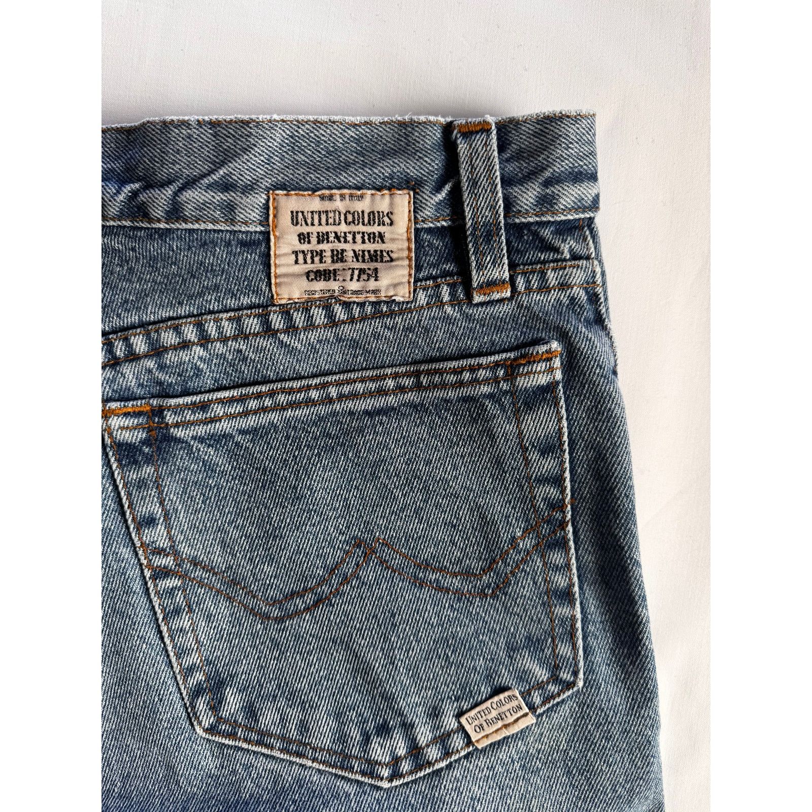 United Colors Of Benetton United Colours of Benetton Jeans Made in Italy Size US 30 / EU 46 - 2 Thumbnail