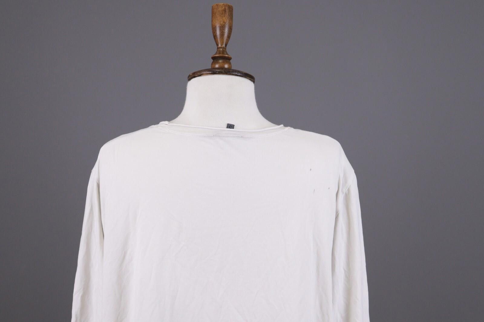 Oscar De La Renta Oska White Lightweight Summer Top Shirt Size 5 / 2XL Size XXL / US 16-18 / IT 52-54 - 9 Thumbnail