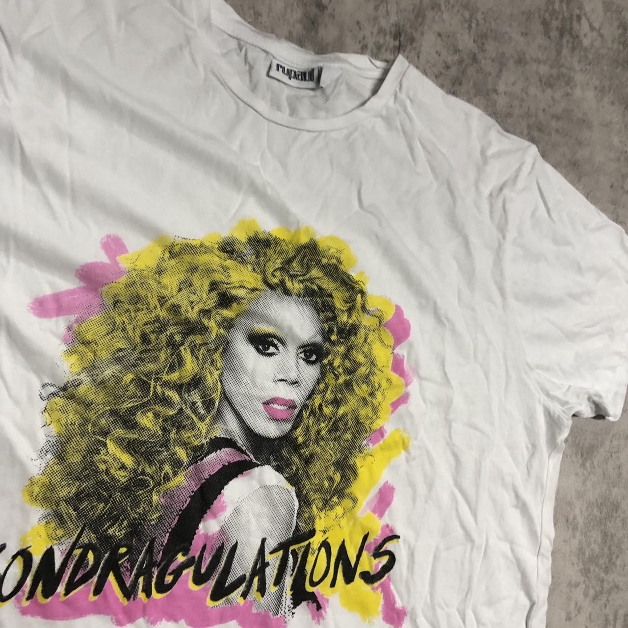 Other White RuPaul Drag Race t-shirt #DragRace #RuPaul Size L / US 10 / IT 46 - 2 Thumbnail