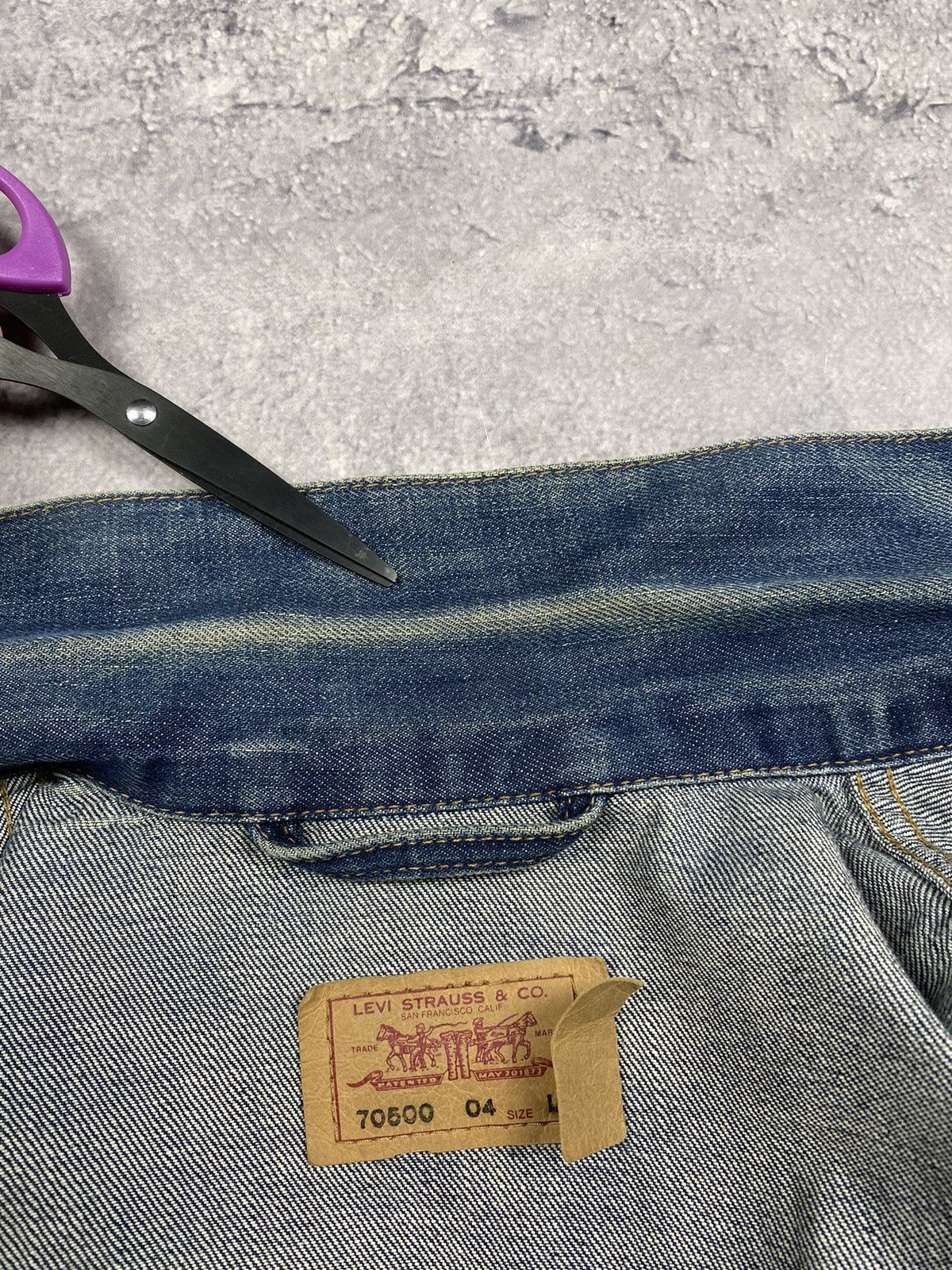 Levi's Vintage Levis Denim Jeans Trucker Jacket Bomber Size US L / EU 52-54 / 3 - 9 Thumbnail