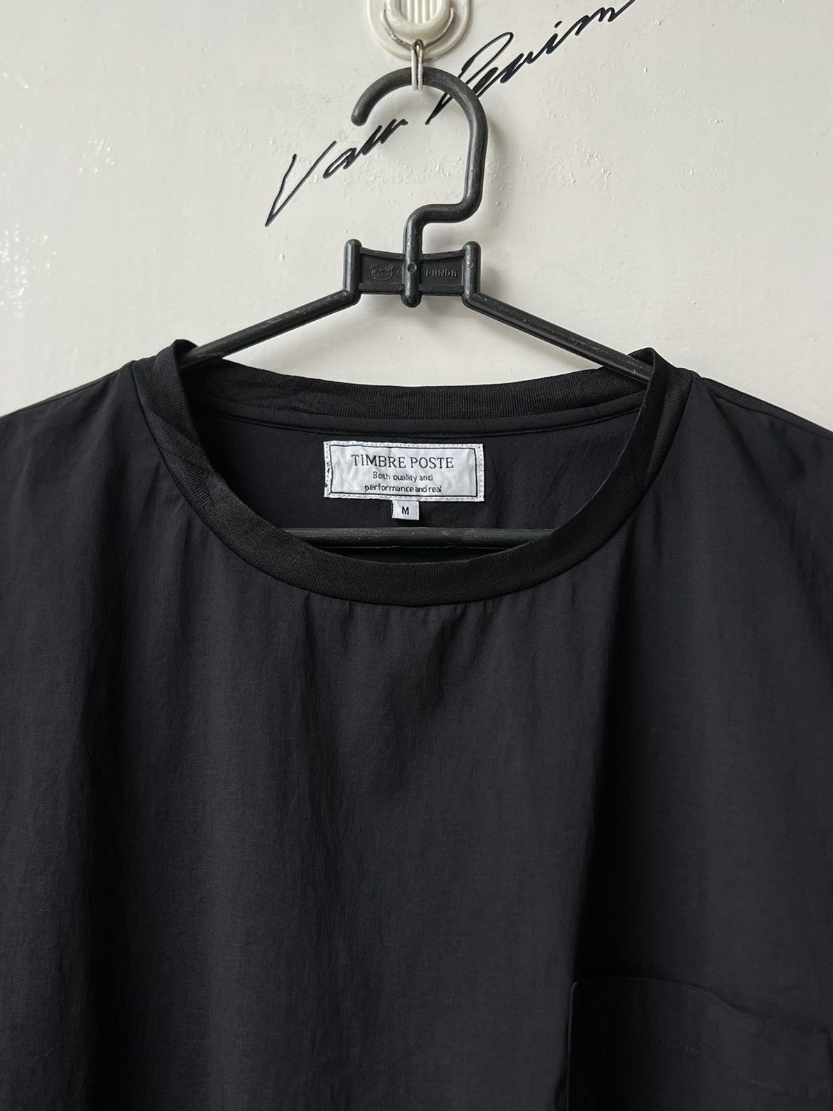 Other TIMBRE POSTE Black Boxy T-shirt Size US L / EU 52-54 / 3 - 12 Thumbnail