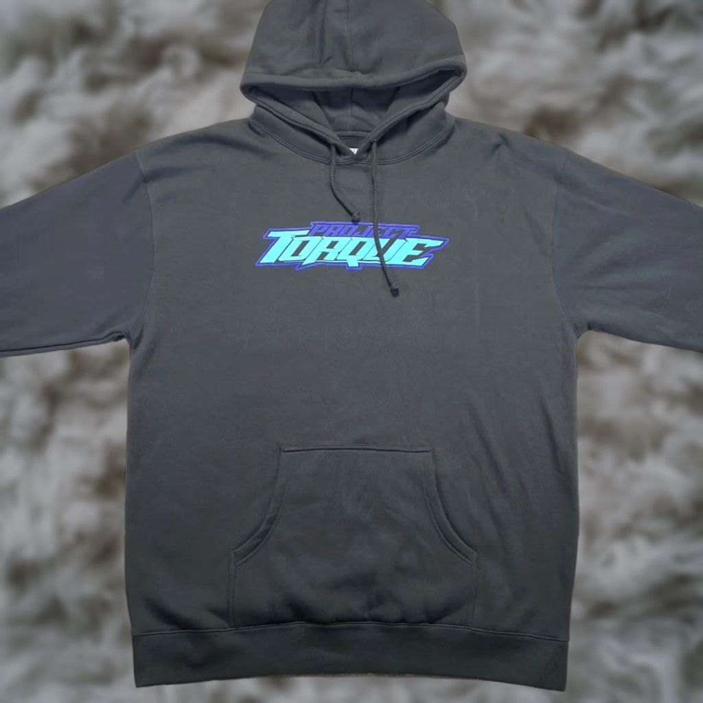 Vintage VINTAGE PROJECT Torque Garage Hoodie Mens 3X Black Graphic Print Hooded Pockets 3XL Men Chevrolet OBS Truck Neon Logo Graphic Sweatshirt Size US XXL / EU 58 / 5 - 1 Thumbnail