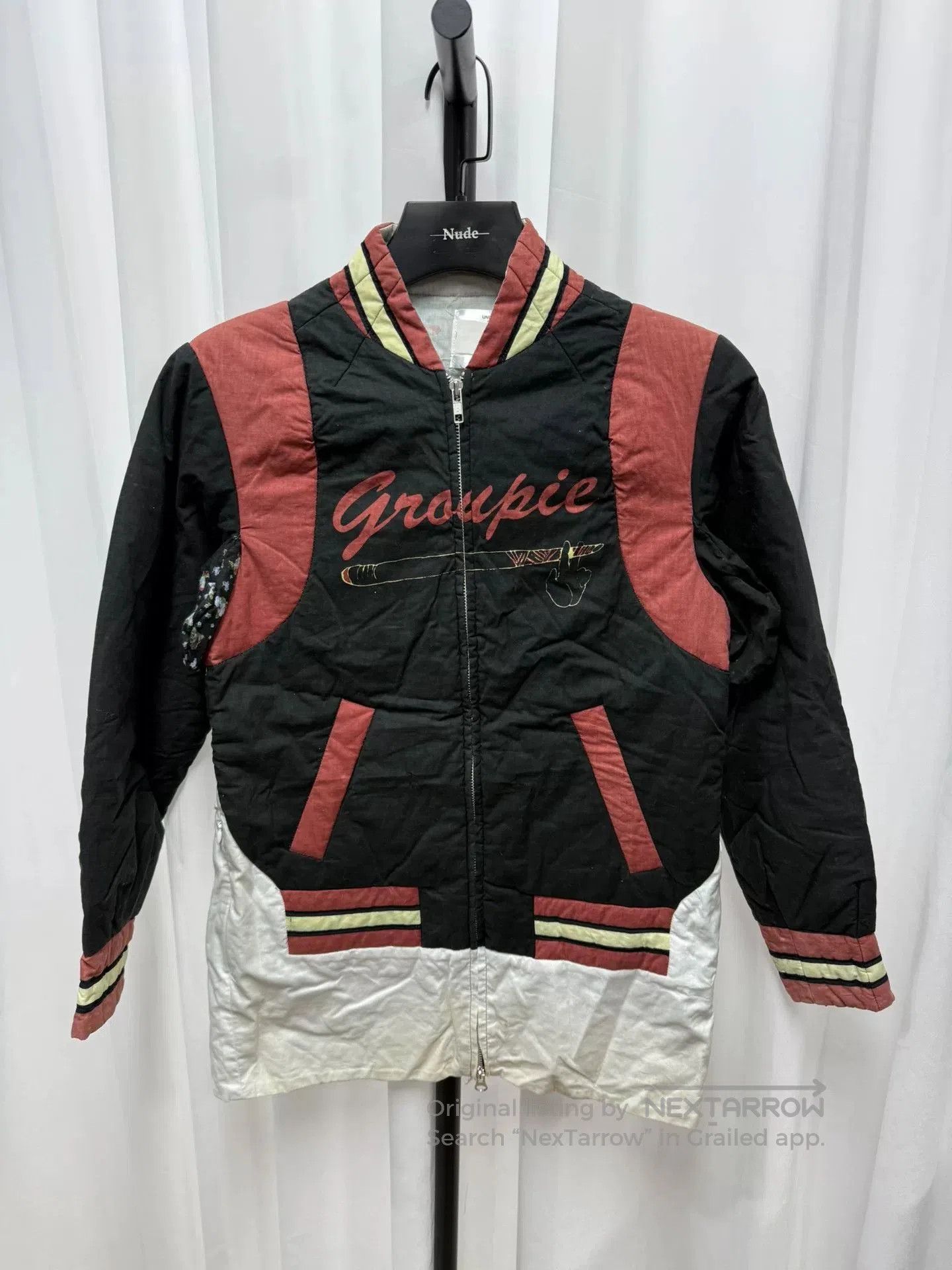 Comme des Garcons Homme Plus undercover bomber jacket with red accents. Size US S / EU 44-46 / 1 - 1 Thumbnail