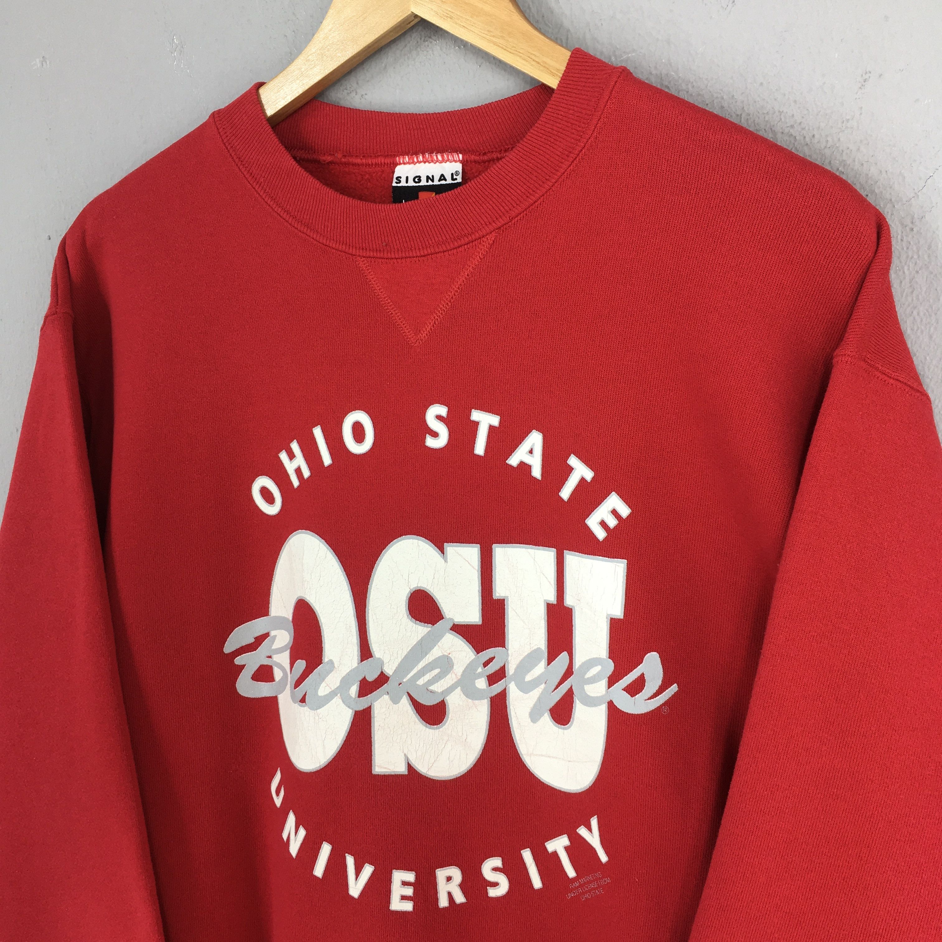 Other Vintage Ohio State University Red Sweatshirt Large Size US L / EU 52-54 / 3 - 3 Thumbnail