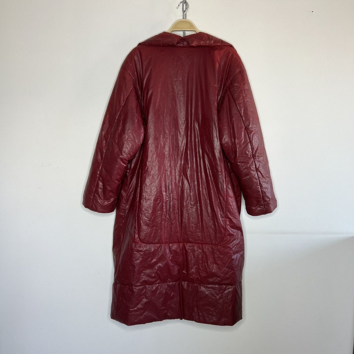 Jil Sander Vintage Jil Sander Heavy Waxed Classic Luxury Coat 90s Size M / US 6-8 / IT 42-44 - 13 Thumbnail