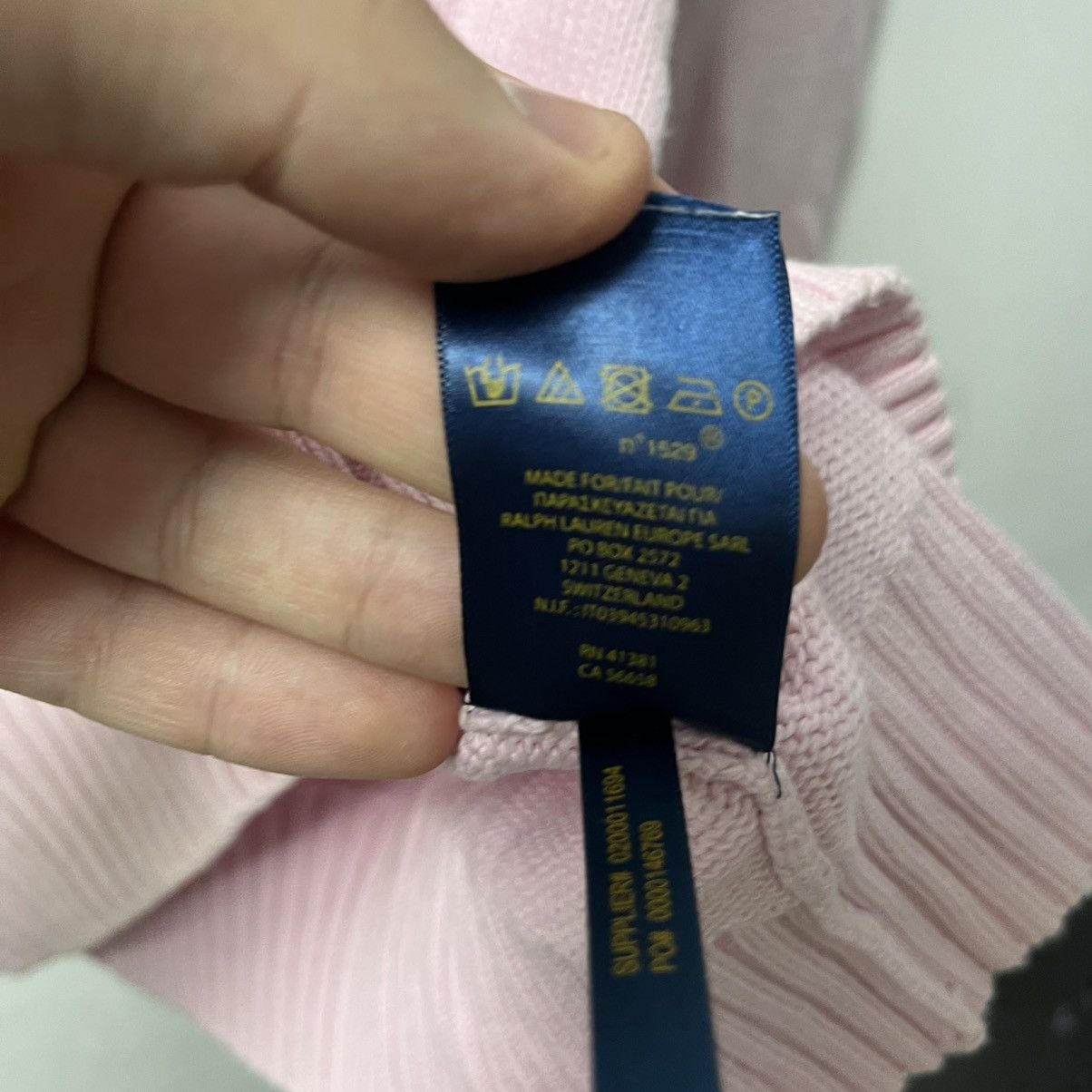 Ralph Lauren Vintage 90s Polo Ralph Lauren Sweater Pink Size US L / EU 52-54 / 3 - 10 Thumbnail