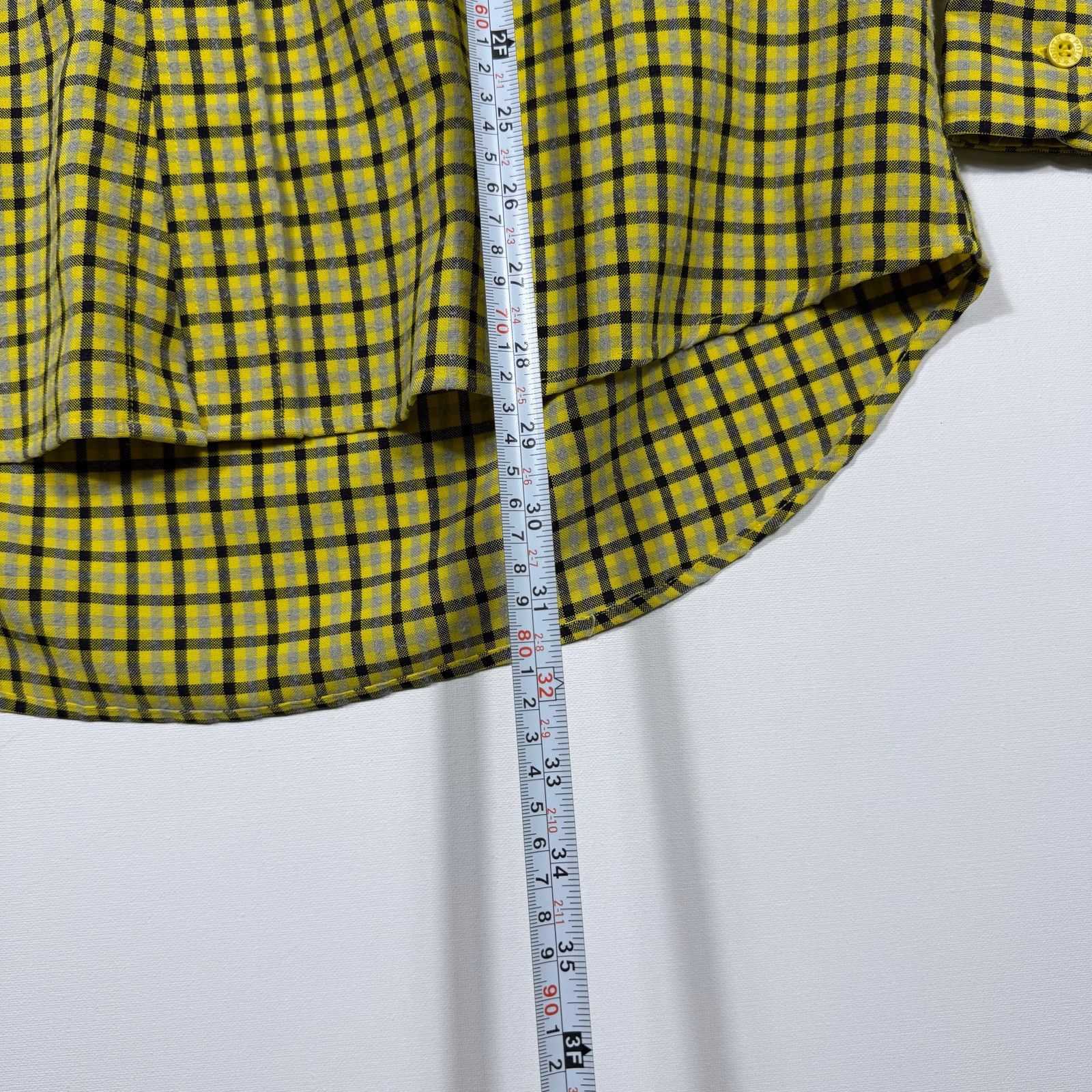 Southpole Southpole Yellow Plaid Button Up Shirt Men’s Medium Y2K Size US M / EU 48-50 / 2 - 6 Thumbnail