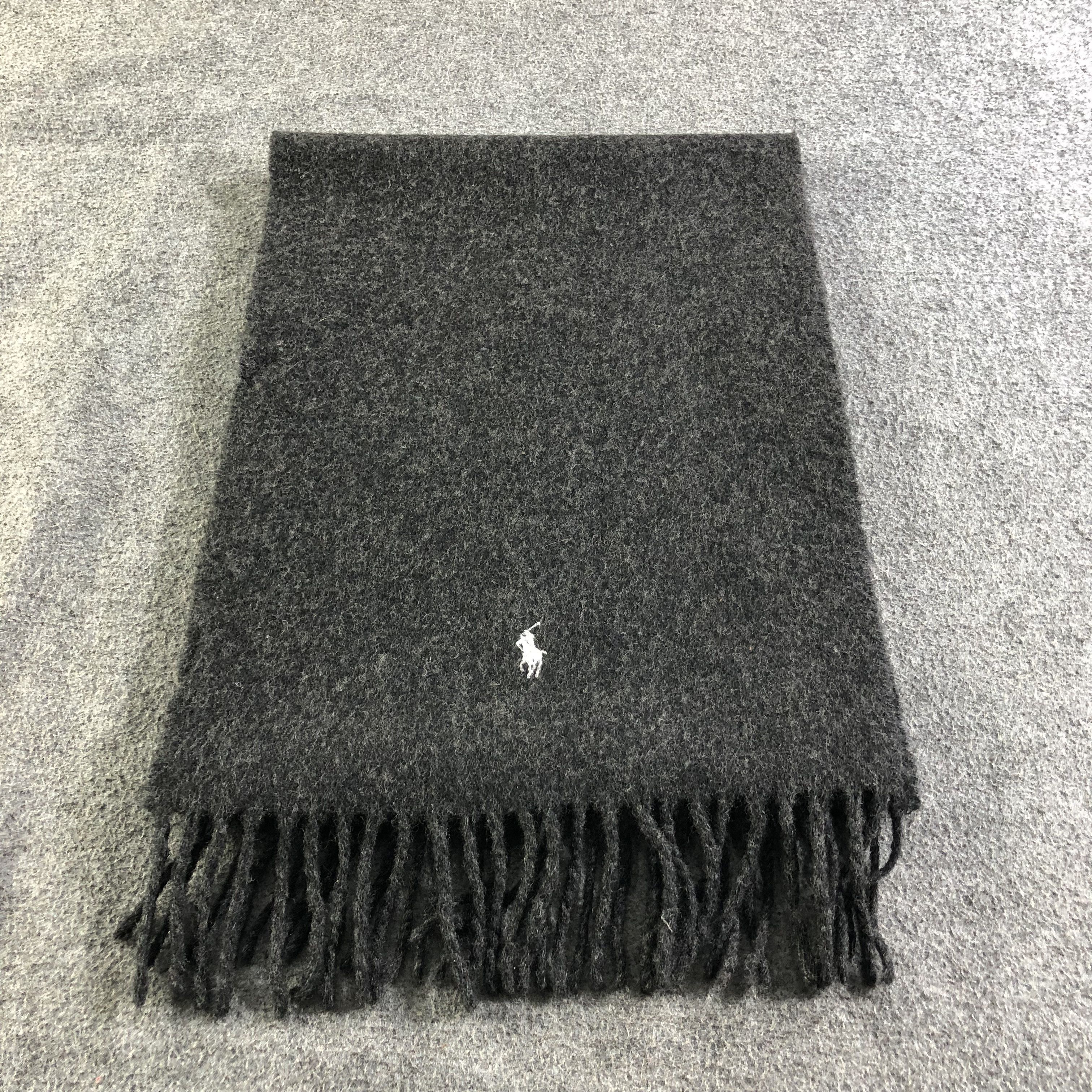 Polo Ralph Lauren Polo Ralph Lauren Wool Scarf Muffler V1902 Size ONE SIZE - 2 Thumbnail