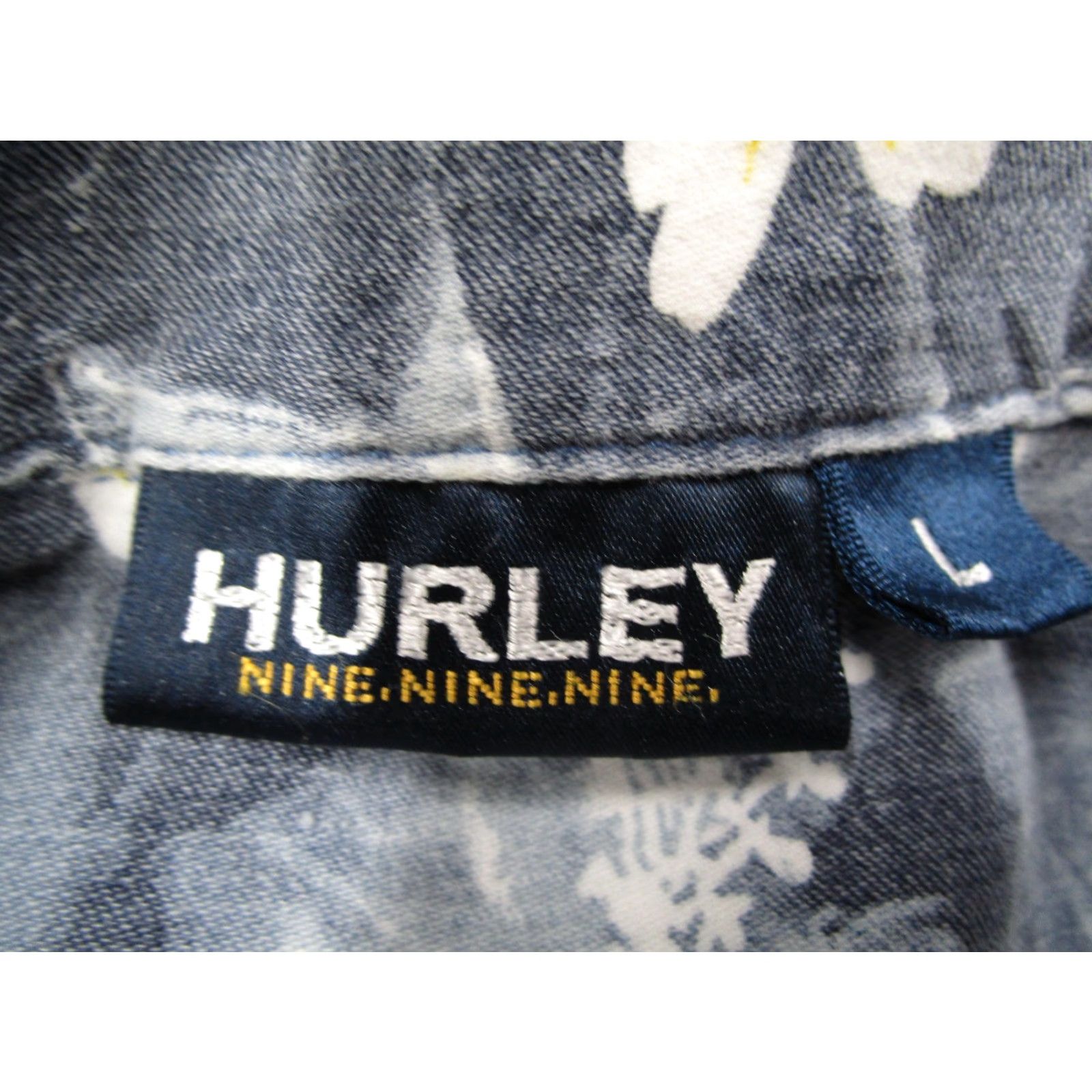 Hurley VINTAGE Hurley Uluwatu Shirt Mens Large Blue Floral Hawaiian Button Up Made USA Size US L / EU 52-54 / 3 - 3 Thumbnail