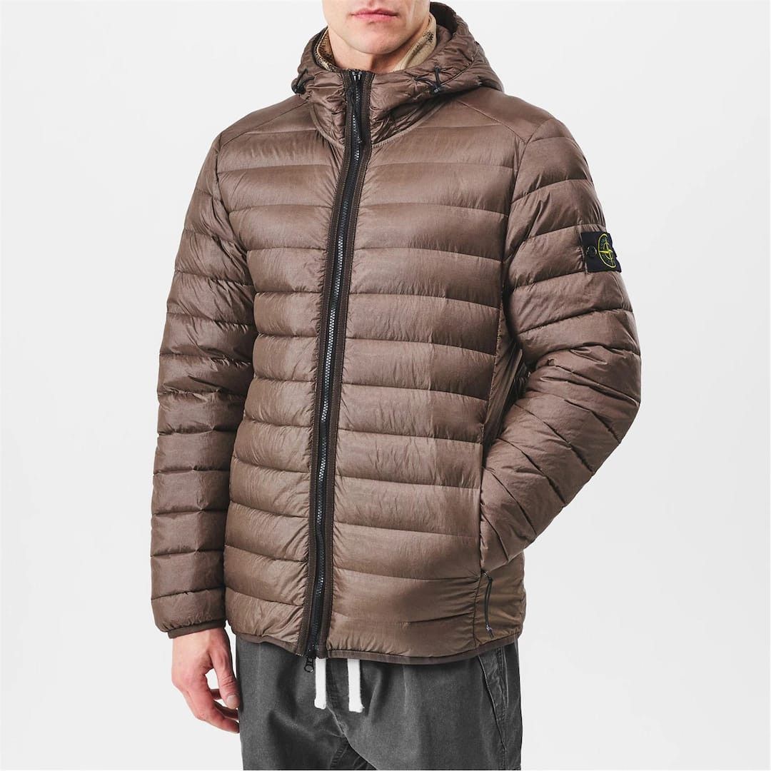 Stone Island o1g2r1mq0526 Compass Badge Duck Down Windproof Puffer Jacket Size US S / EU 44-46 / 1 - 5 Thumbnail