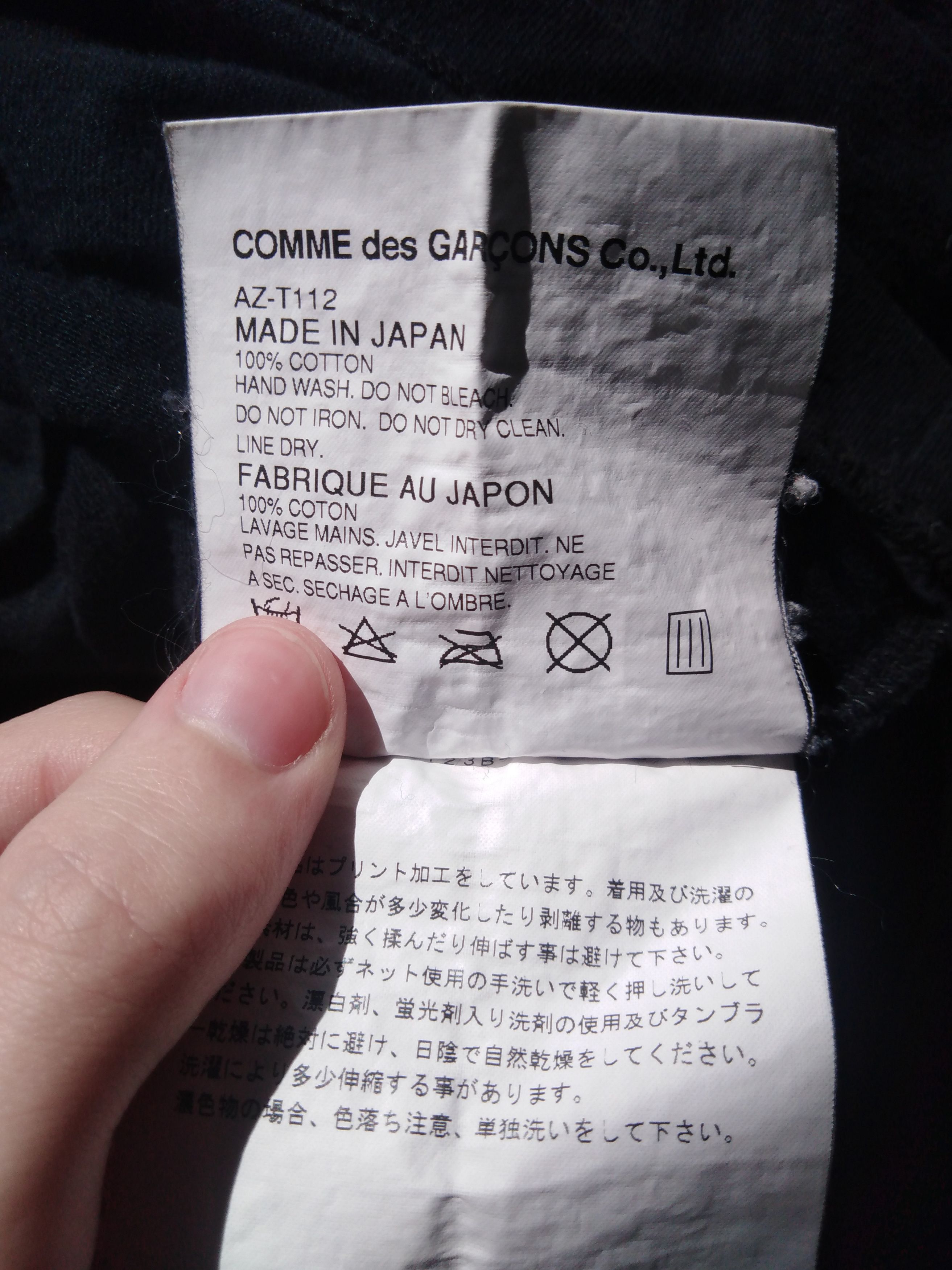 Comme des Garcons Comme Des Garcons Play Vintage Heart Tee Size US L / EU 52-54 / 3 - 6 Thumbnail