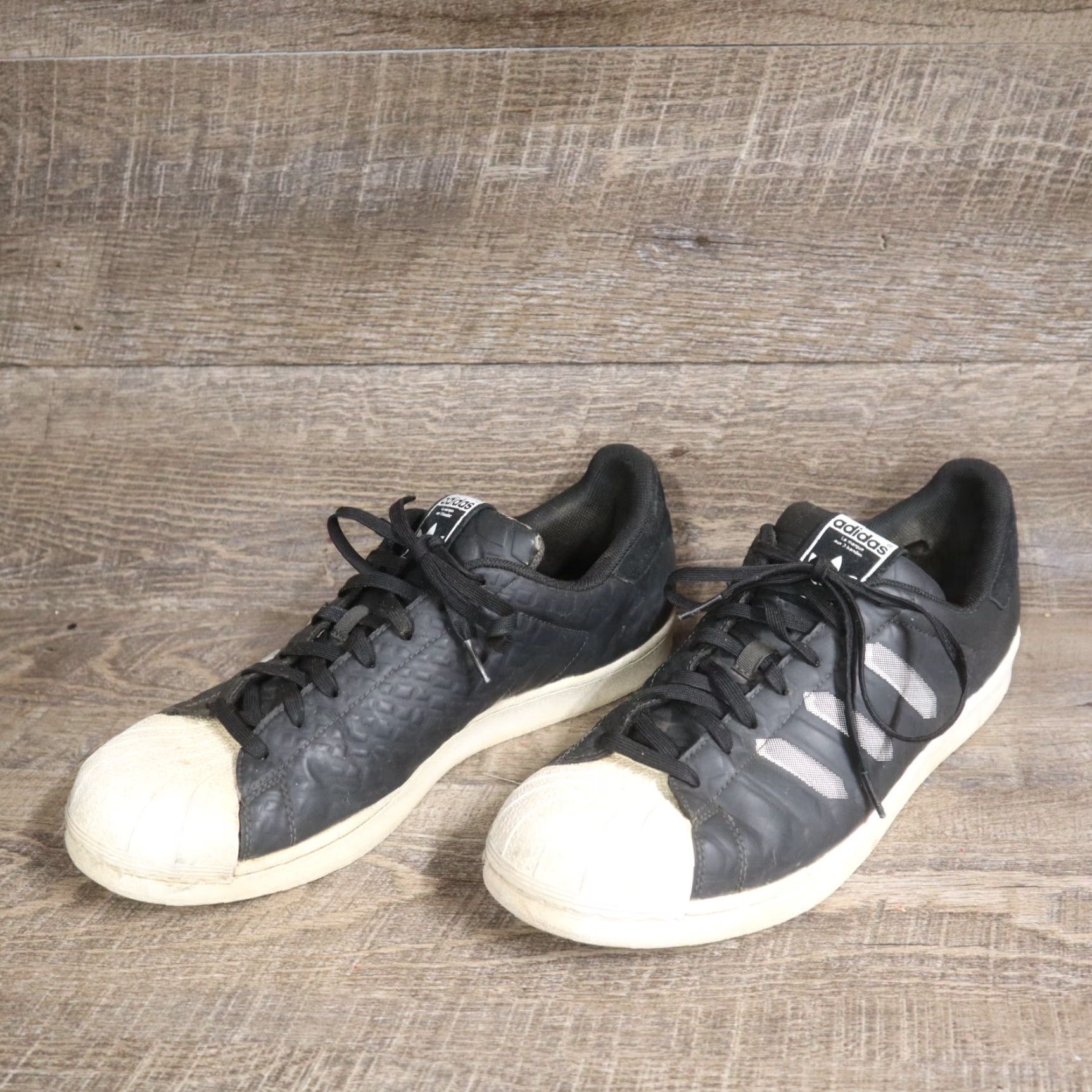 Adidas ADIDAS Originals Superstar CTXM Chromatech Black White AQ7841 Men's Size 13 Shoes Size US 13 / EU 46 - 2 Thumbnail