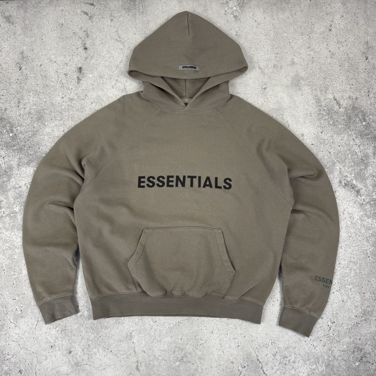Fear of God Essentials Charcoal SS20 Oversized Hoodie