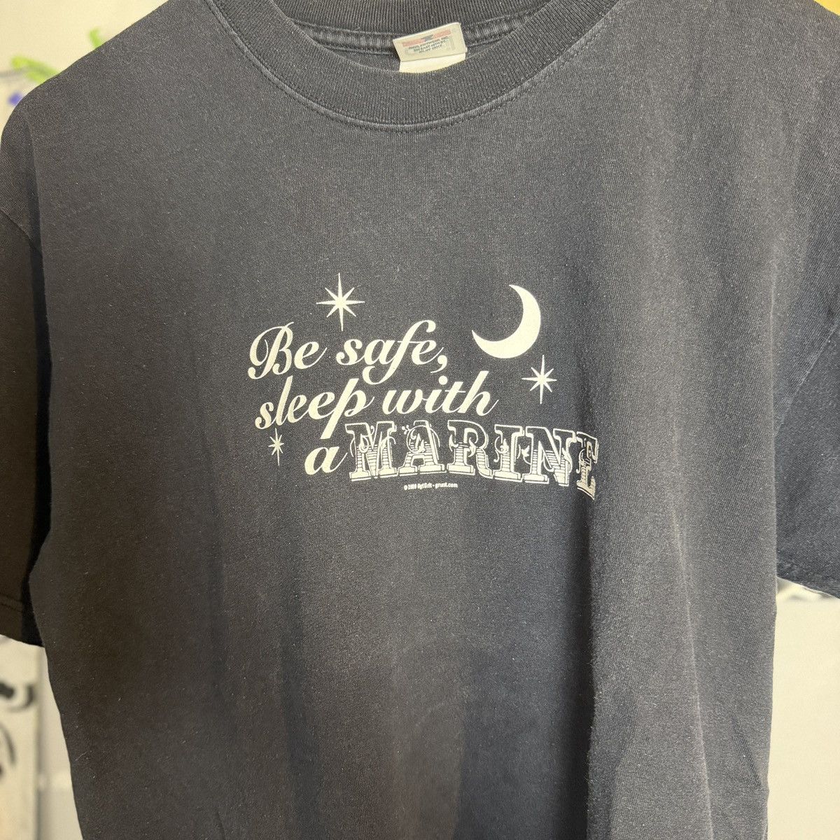 Vintage Vintage “sleep with a marine” tee Size US L / EU 52-54 / 3 - 3 Thumbnail