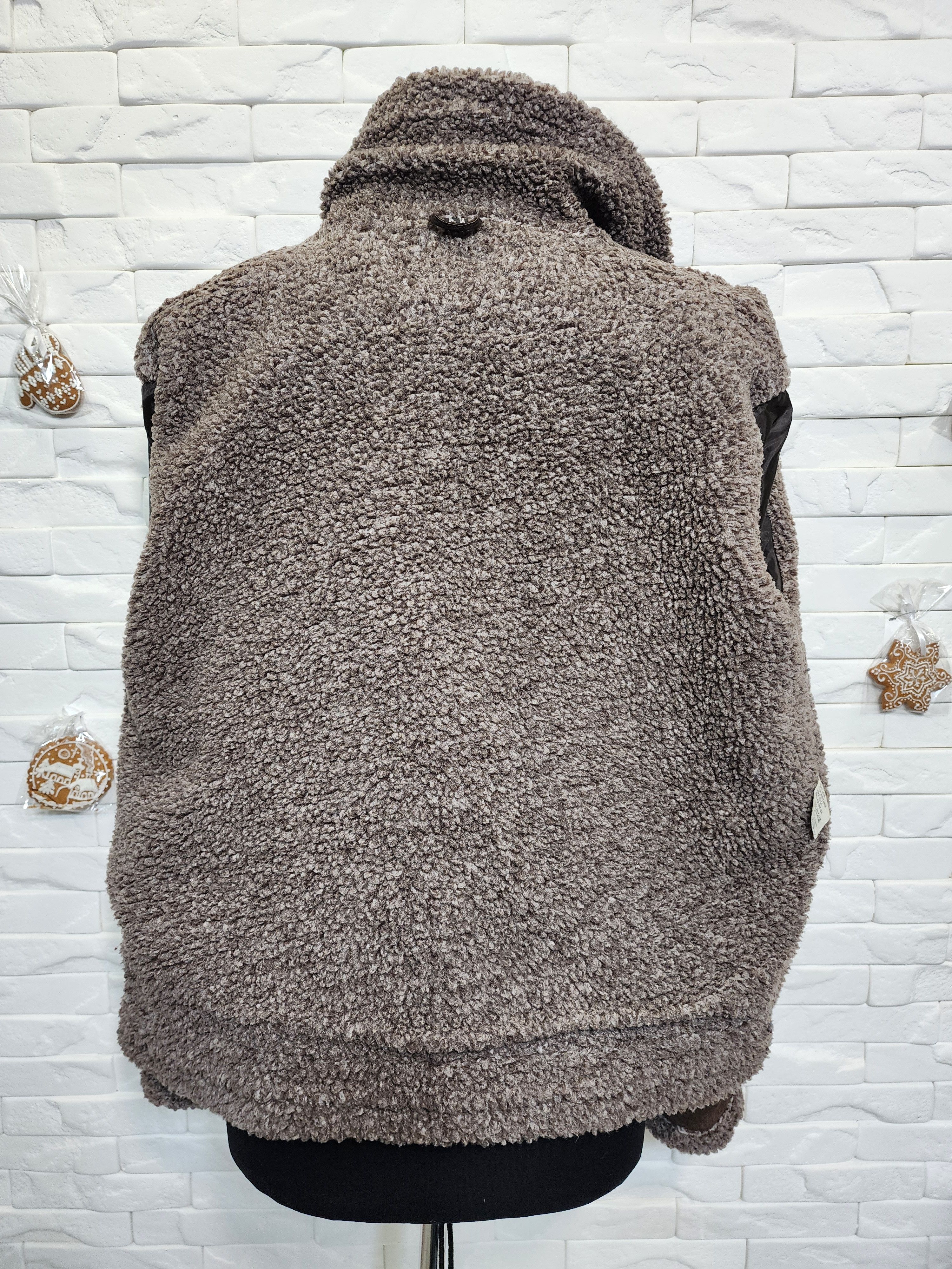 Furla Warm Coat: Women's Brown Fur Jacket Size XXL / US 16-18 / IT 52-54 - 7 Thumbnail