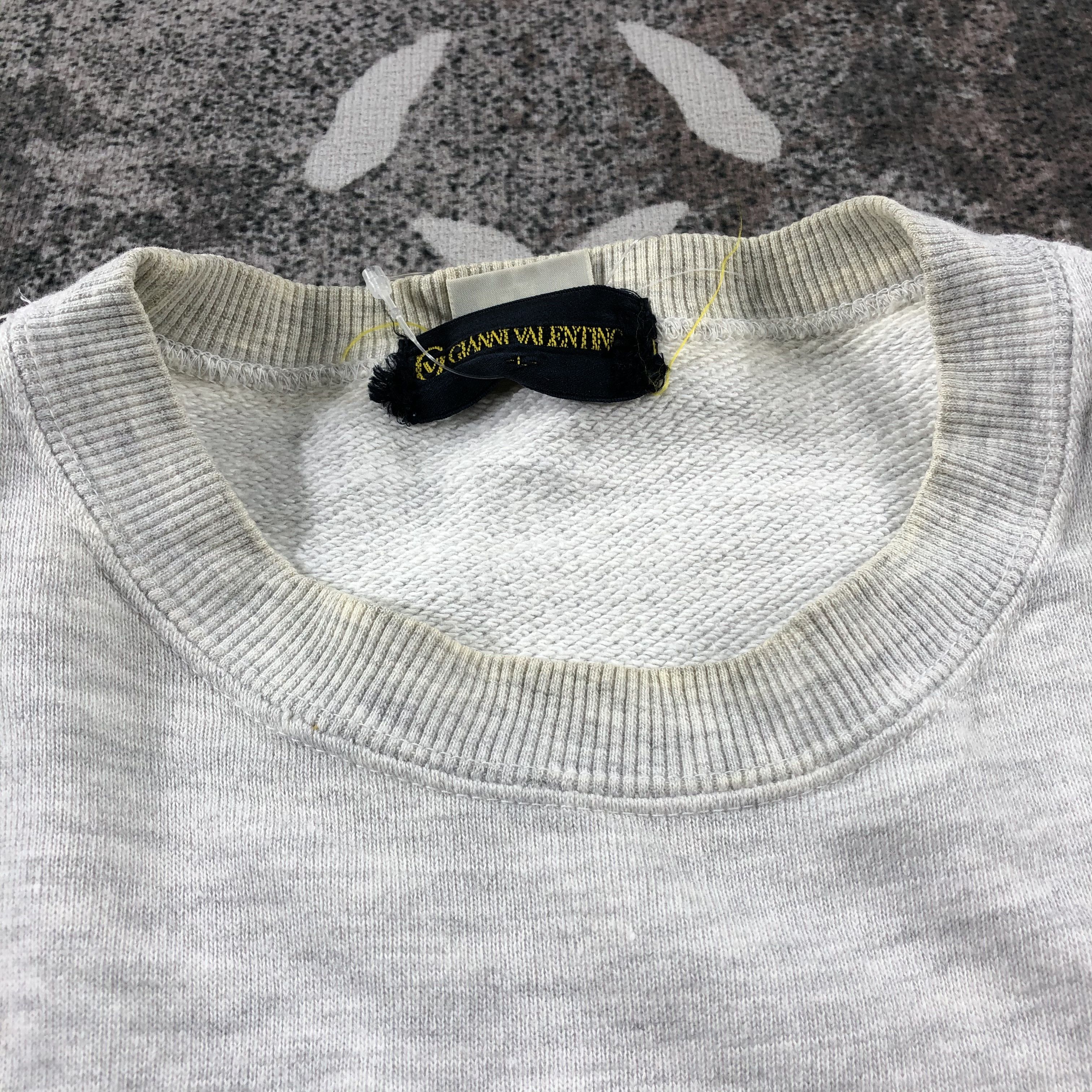 Gianni Valentino Gianni Velentino Sweater Grey Jumper Sweatshirt F215 Size US L / EU 52-54 / 3 - 6 Thumbnail