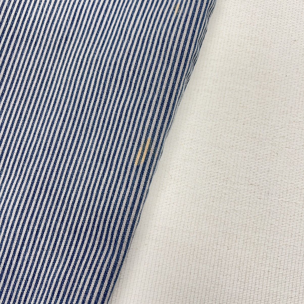 Vince Vince Pants Blue Striped Slim Casual Dress Made In USA Size 30" / US 8 / IT 44 - 4 Thumbnail