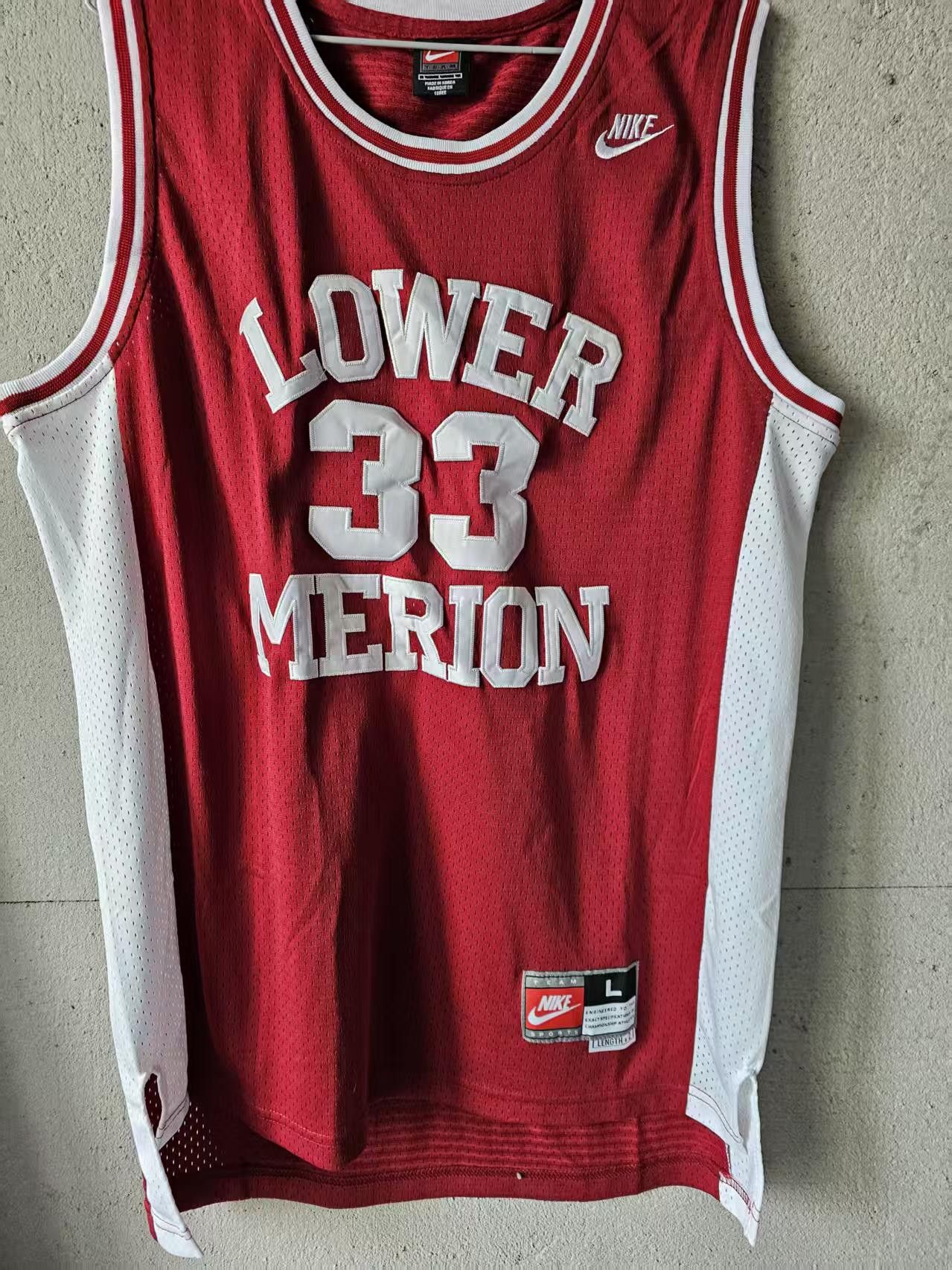 NBA Lower Merion 33 Kobe Bryant Jersey Size US L / EU 52-54 / 3 - 1 Thumbnail