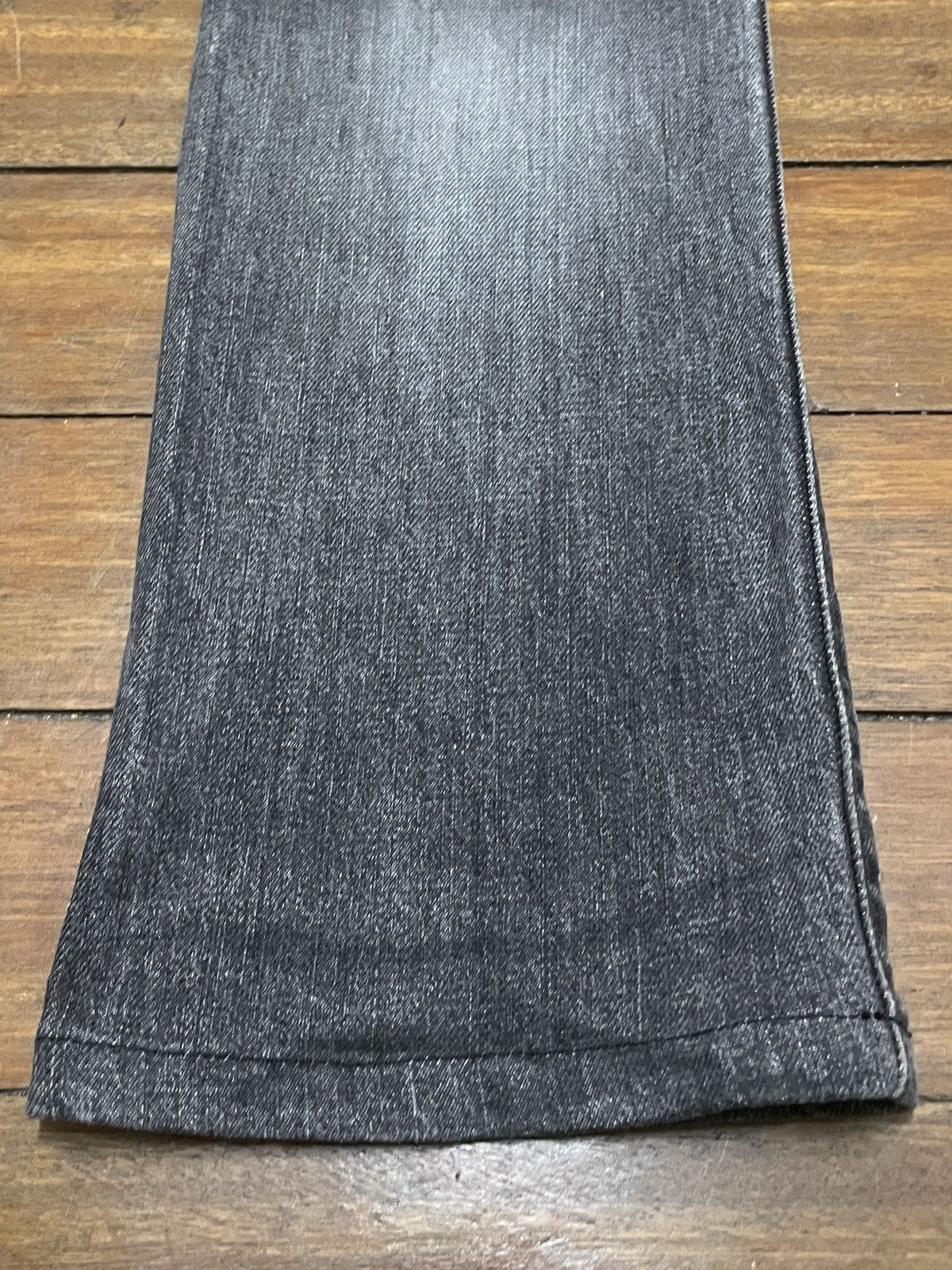 If Six Was Nine Rare Vintage Japanese Brand Tornado Mart Flared Jeans 1990s Size US 33 - 7 Thumbnail