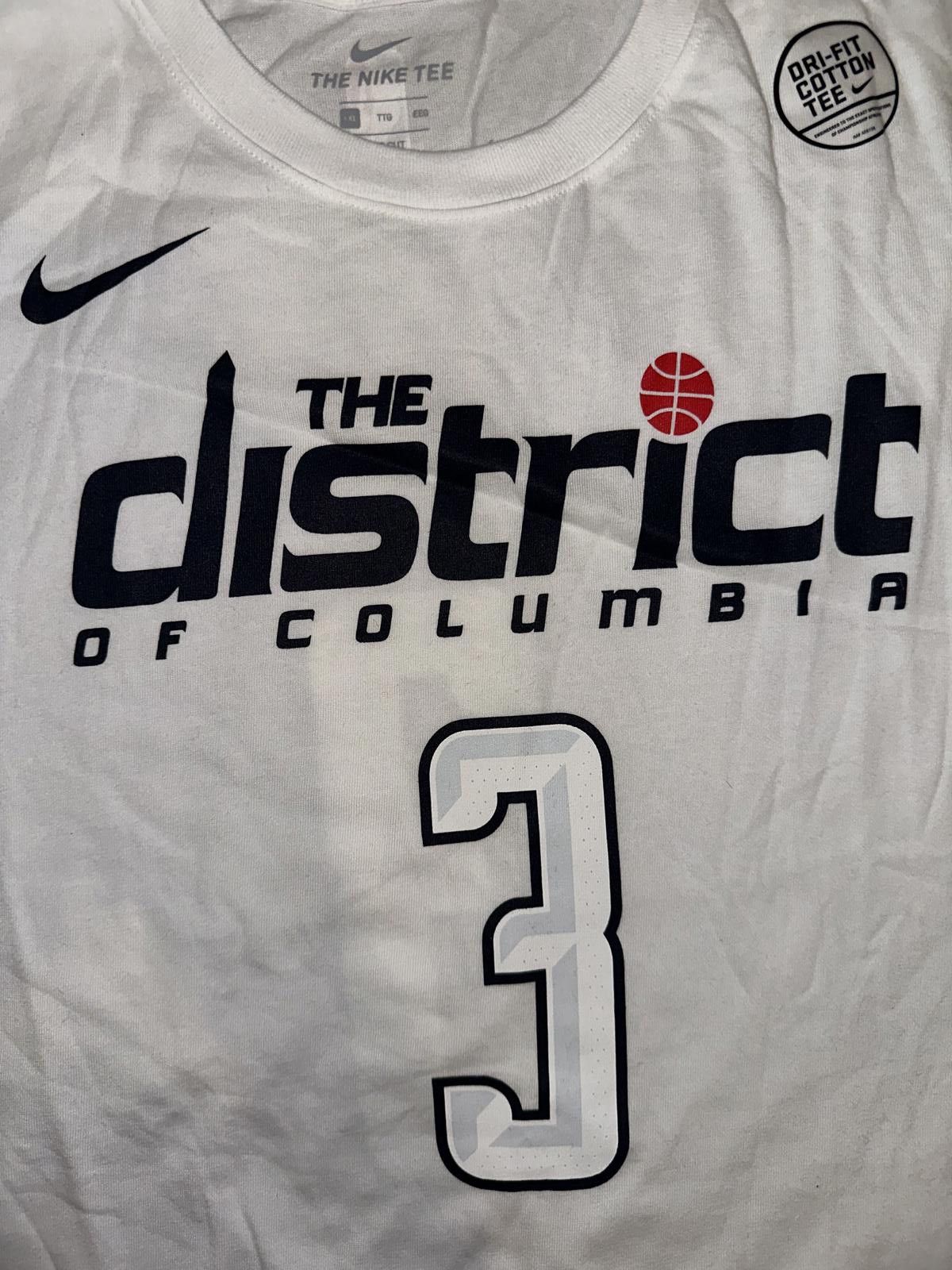 Nike Nike Men’s NBA Washington Wizards Bradley Beal City Edition T-Shirt Size US XXL / EU 58 / 5 - 2 Thumbnail