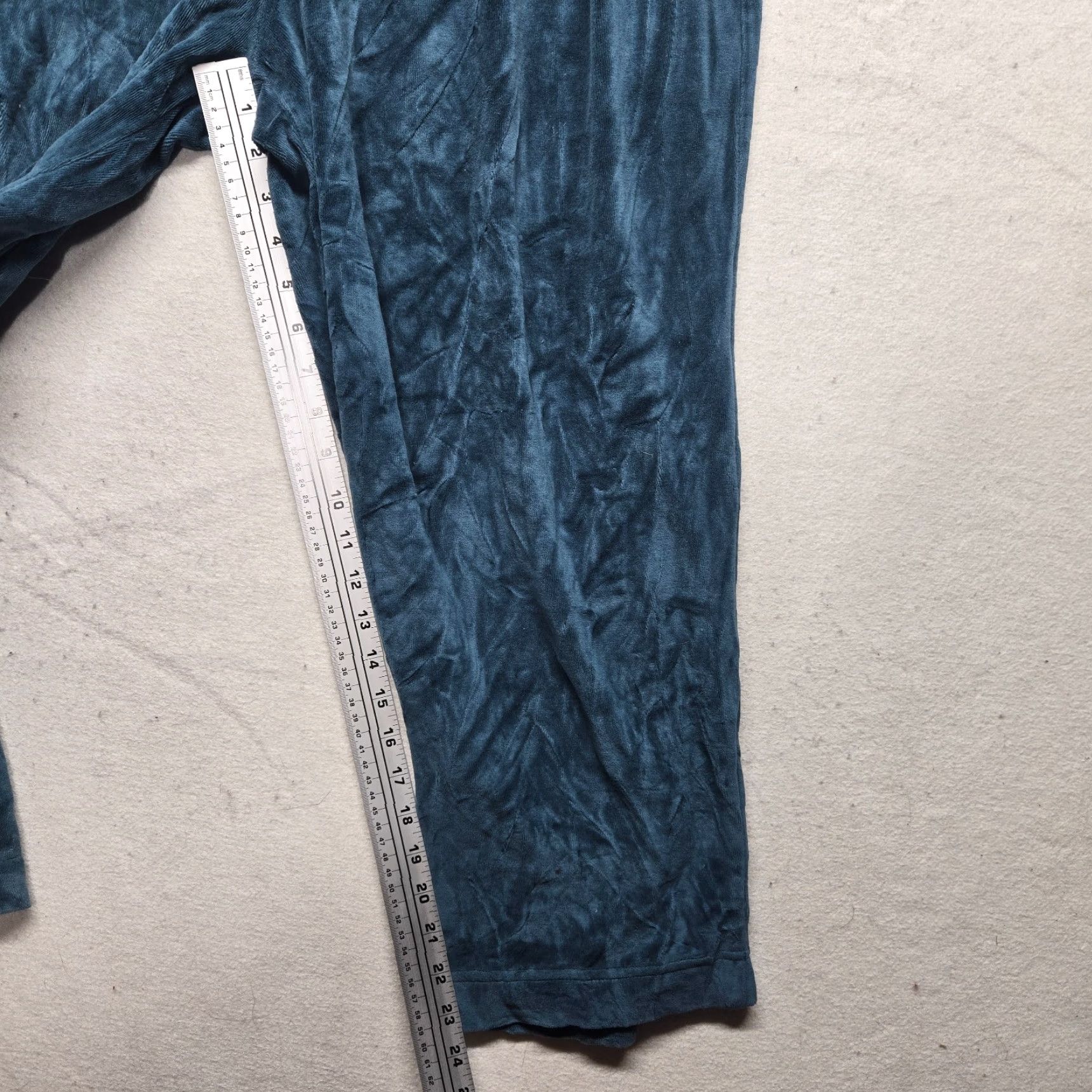 Vintage Bobbie Brooks Blue Sweatpants Women's 2XL Pull On Elastic Waist Straight Leg Casual Pants Pants Size 40" / US 18 - 6 Thumbnail