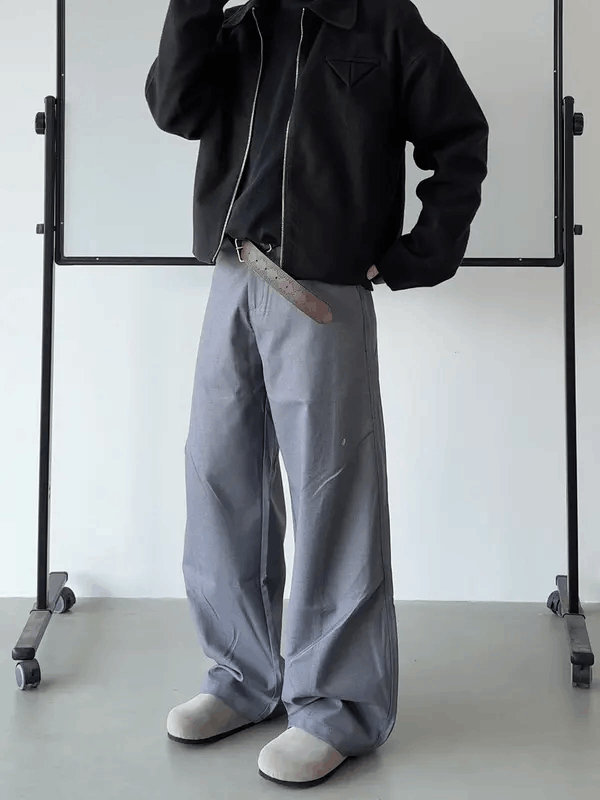 Japanese Brand Akiyama x Gotoh Loose Wide Leg Pants Size US 32 / EU 48 - 1 Thumbnail