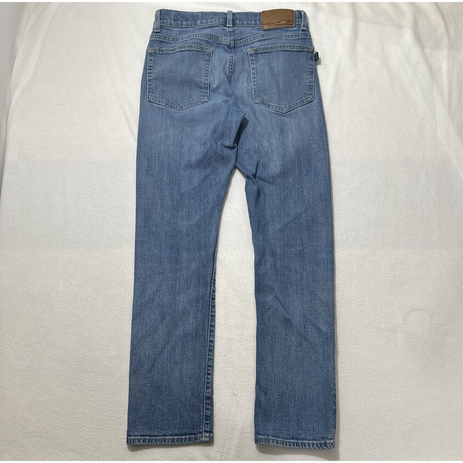 Vineyard Vines Vineyard Vines 28x30 Blue Skinny Jeans Denim Paint Stained Size 28" / US 6 / IT 42 - 12 Thumbnail