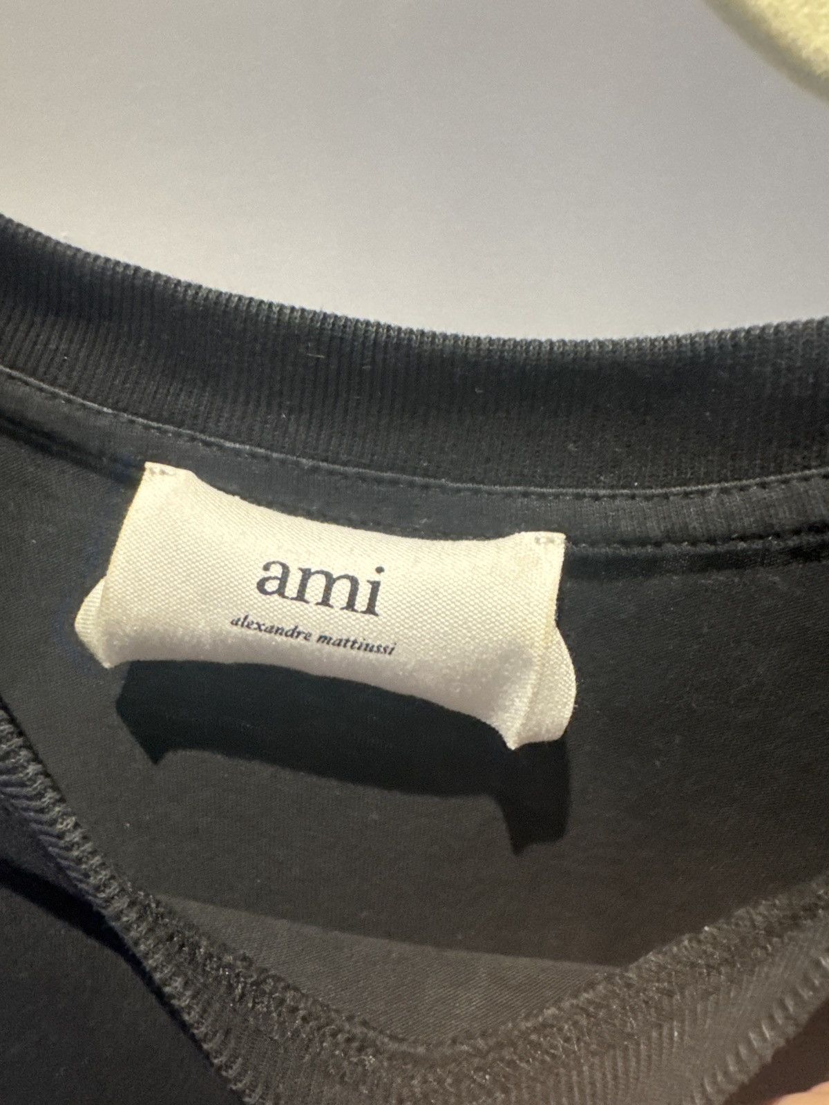 AMI Ami Paris Alexandre Mattiussi Tonal Ami de Coeur T-Shirt Size US M / EU 48-50 / 2 - 3 Thumbnail