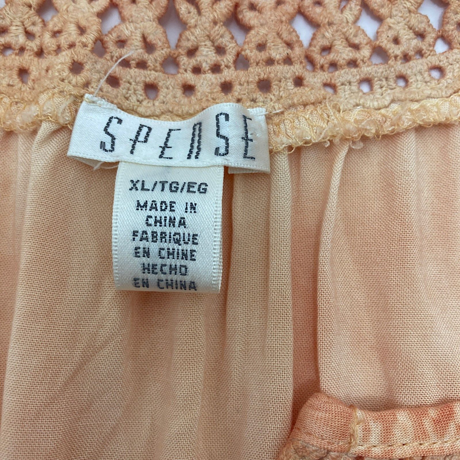 Other Spense Boho Blouse XL Size XL / US 12-14 / IT 48-50 - 10 Thumbnail