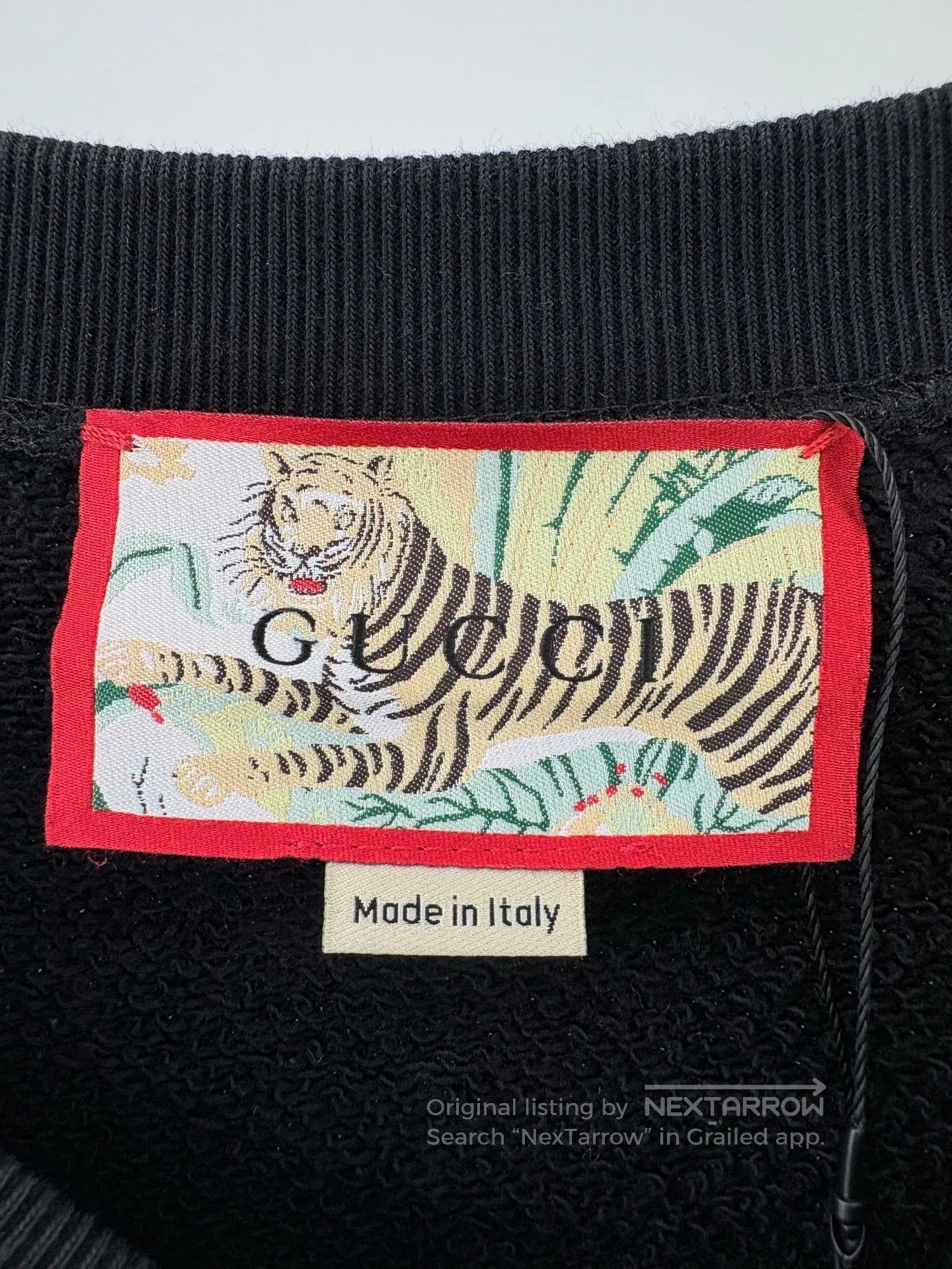 Gucci Gucci Double G Tiger Print Long Sleeve Sweatshirt. Size US L / EU 52-54 / 3 - 4 Thumbnail