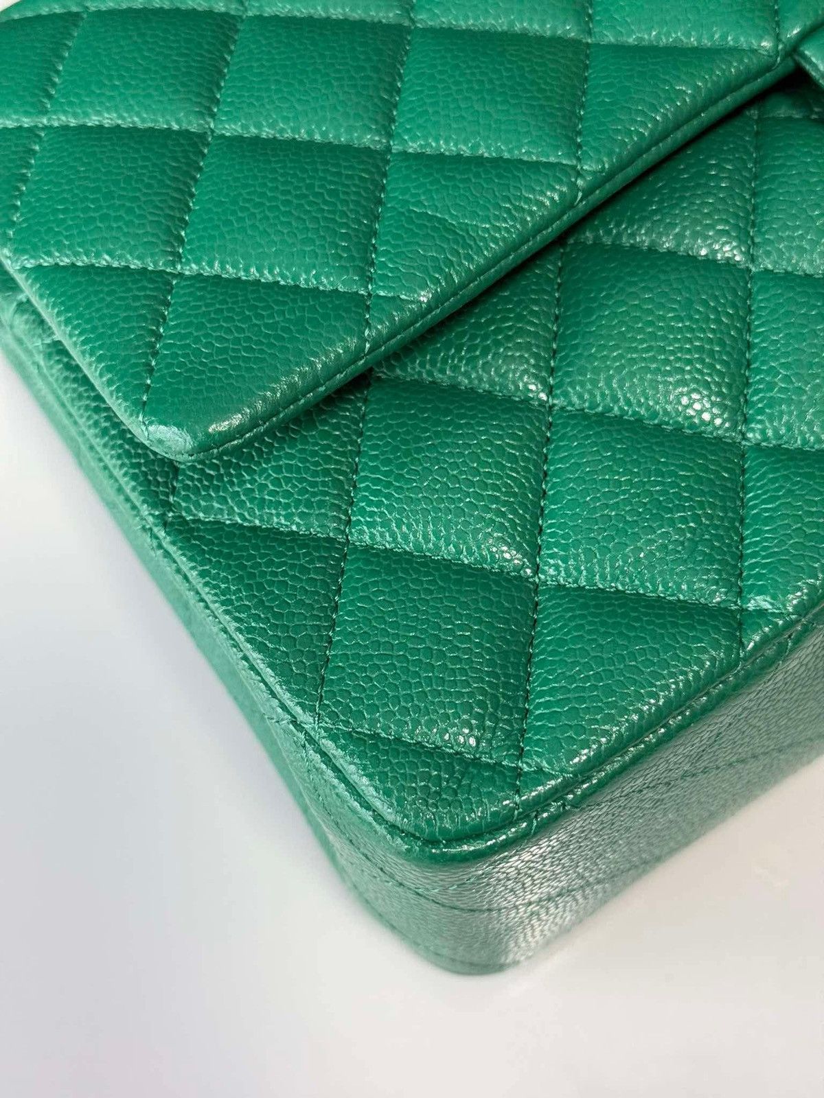 Chanel Chanel Double Flap Caviar Medium Size ONE SIZE - 17 Thumbnail