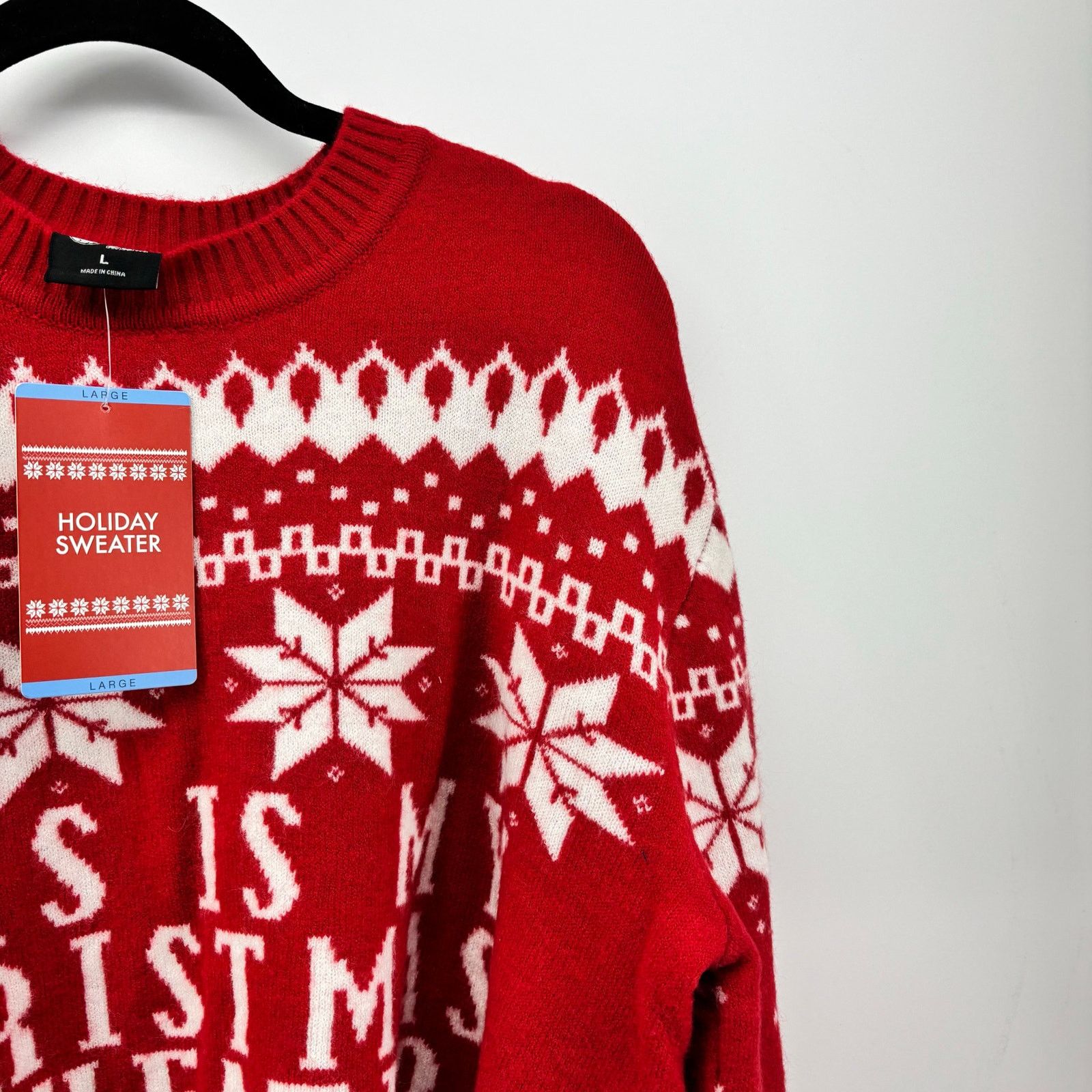 Other Dec 25 Red This Is My Christmas Sweater Mens Size Large Size US L / EU 52-54 / 3 - 13 Thumbnail
