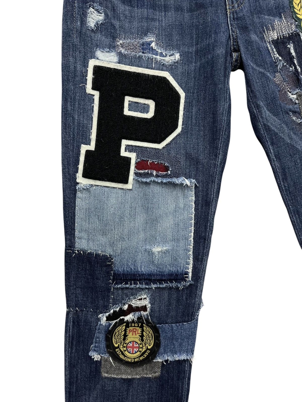 Polo Ralph Lauren 🔥POLO RALPH LAUREN Astor Slim Boyfried Fit Patchwork Denim Size 27" / US 4 / IT 40 - 6 Thumbnail