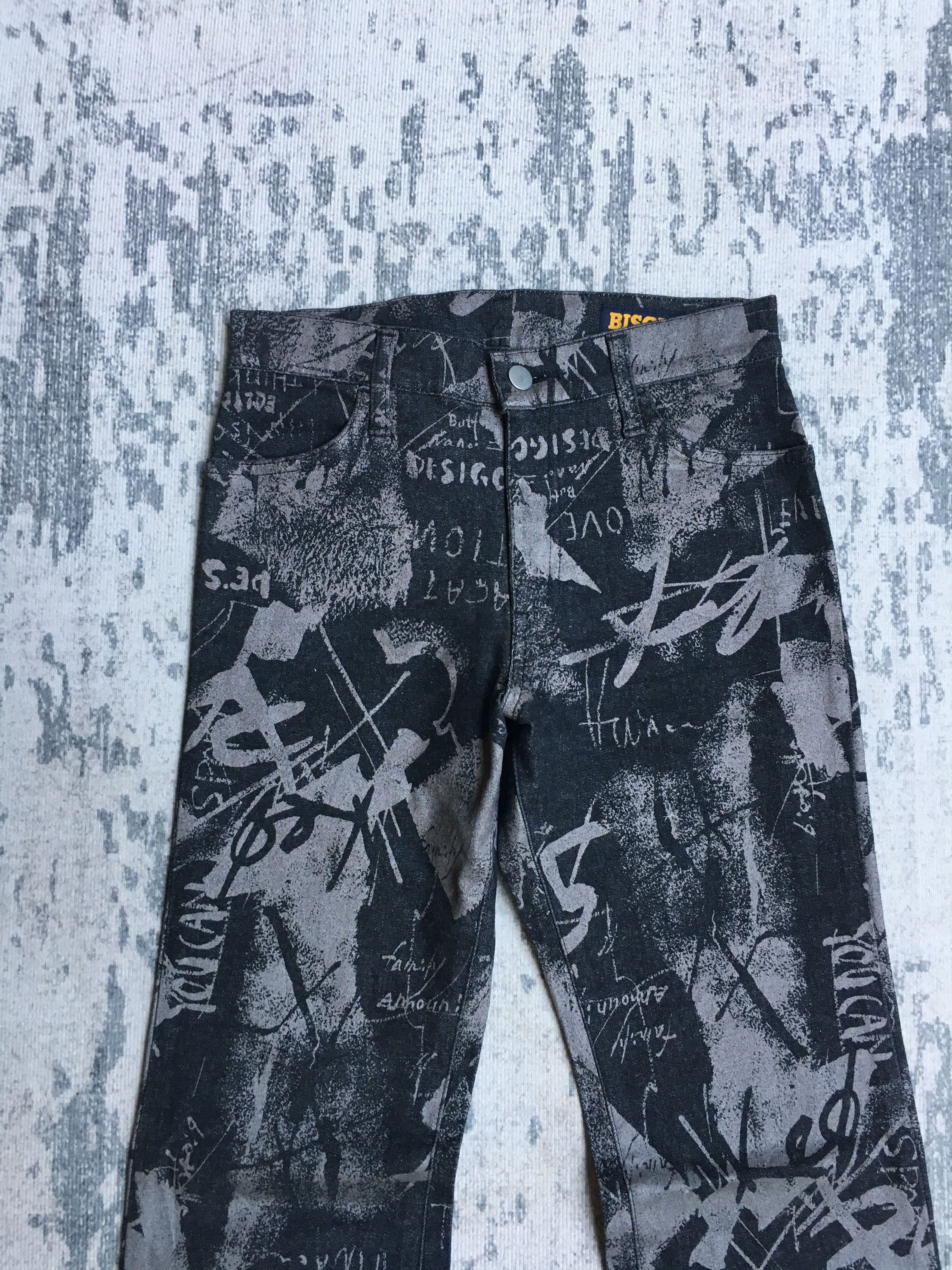 Japanese Brand Bison Flare Jeans Size US 28 / EU 44 - 3 Thumbnail