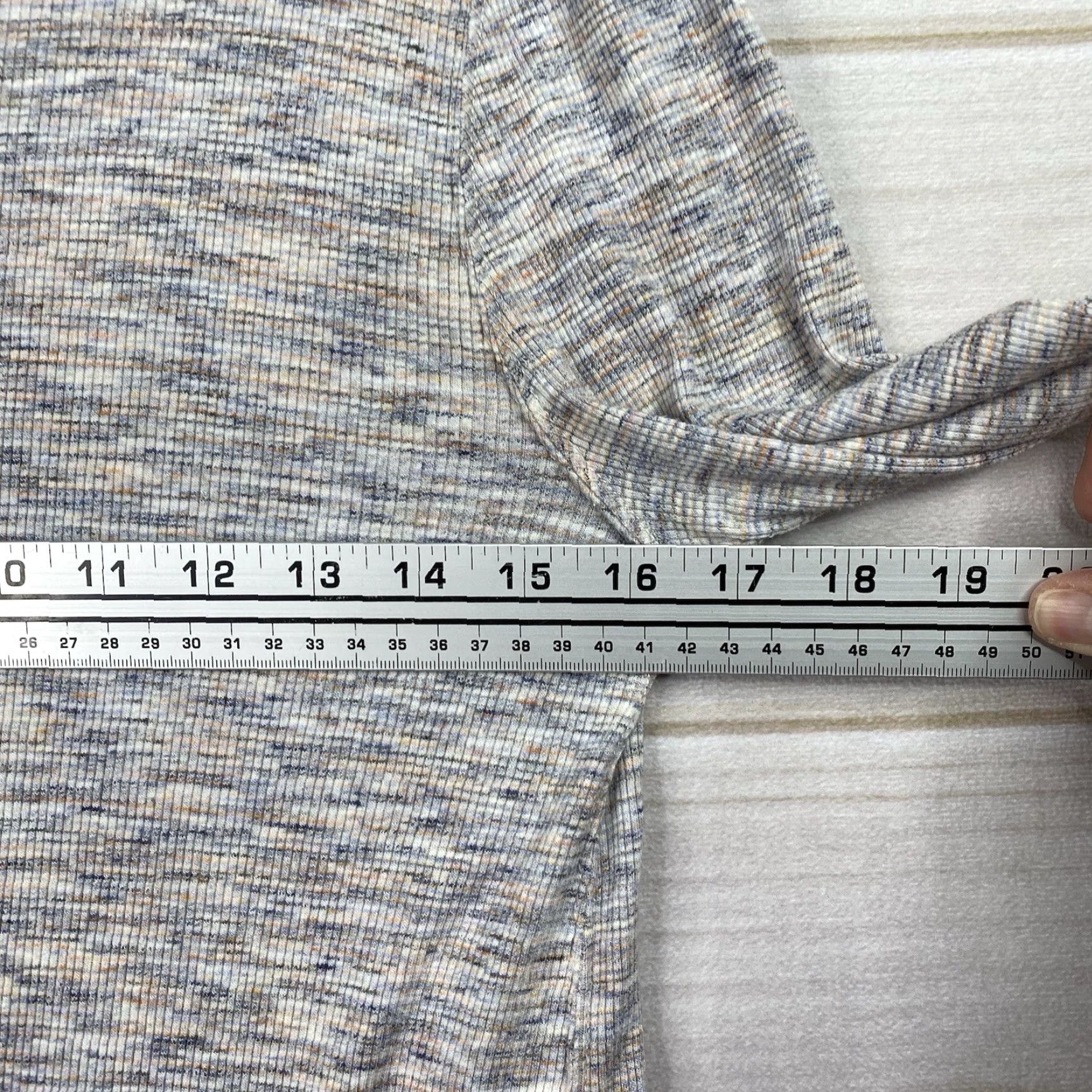 Free People We The Free Womens Tunic Shirt S Multicolor Heathered Turtleneck Split Back Bohemian Regular Size S Womens Size S / US 4 / IT 40 - 5 Thumbnail