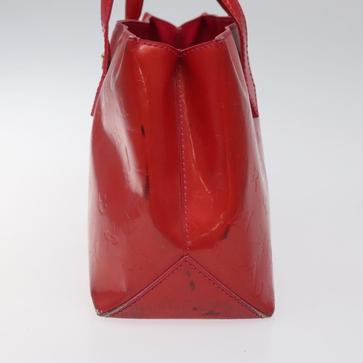 Louis Vuitton LOUIS VUITTON Monogram Vernis Wilshire PM Hand Bag Rose Pop Size ONE SIZE - 4 Thumbnail