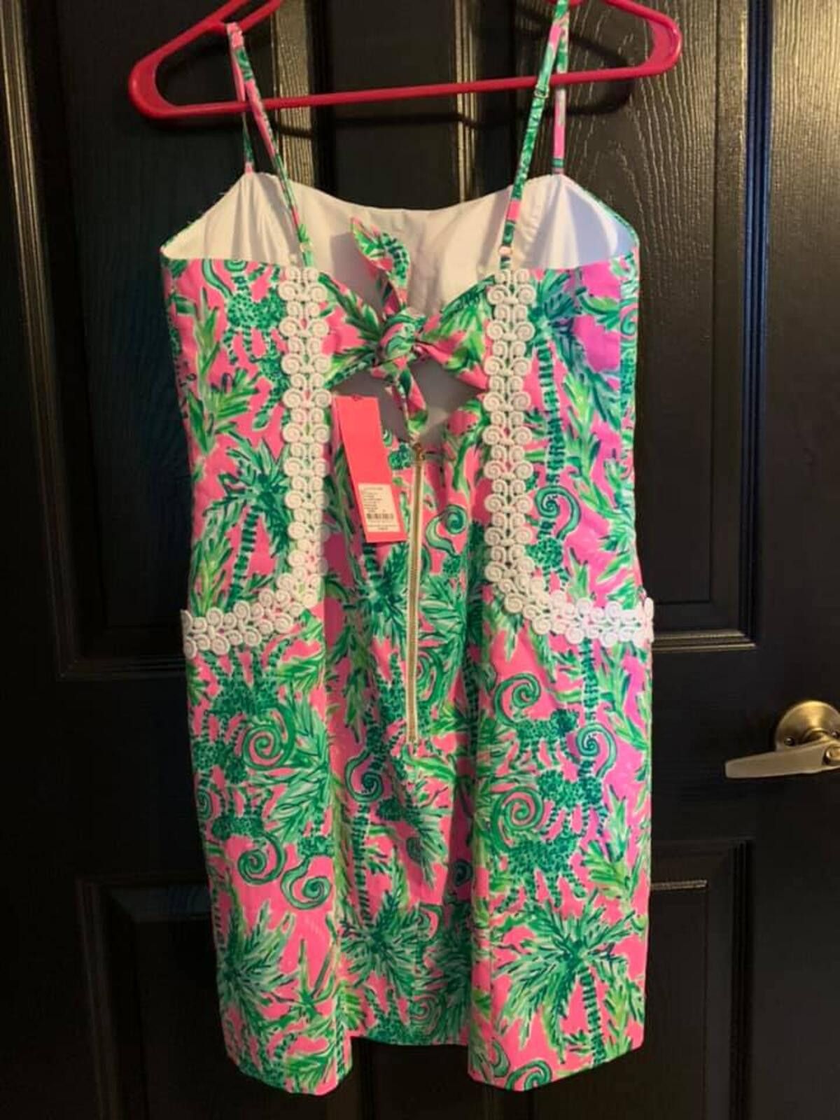 Lilly Pulitzer Lilly Pulitzer Prosecco Pink Hanging Around Shelli Stretch Size M / US 6-8 / IT 42-44 - 3 Thumbnail