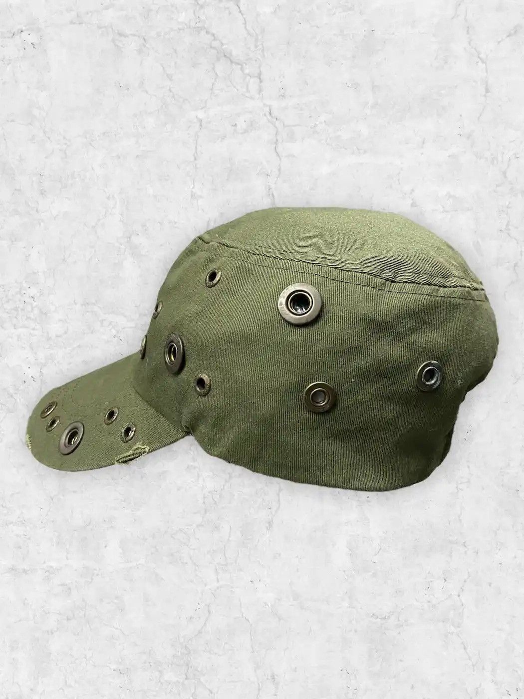 Japanese Brand Vintage Elord Distressed Rivets Cap Size ONE SIZE - 3 Thumbnail