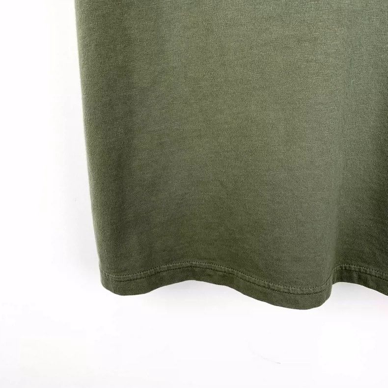 Gucci Gucci Dark green logo cotton round-neck short-sleeved T-shi Size US M / EU 48-50 / 2 - 5 Thumbnail