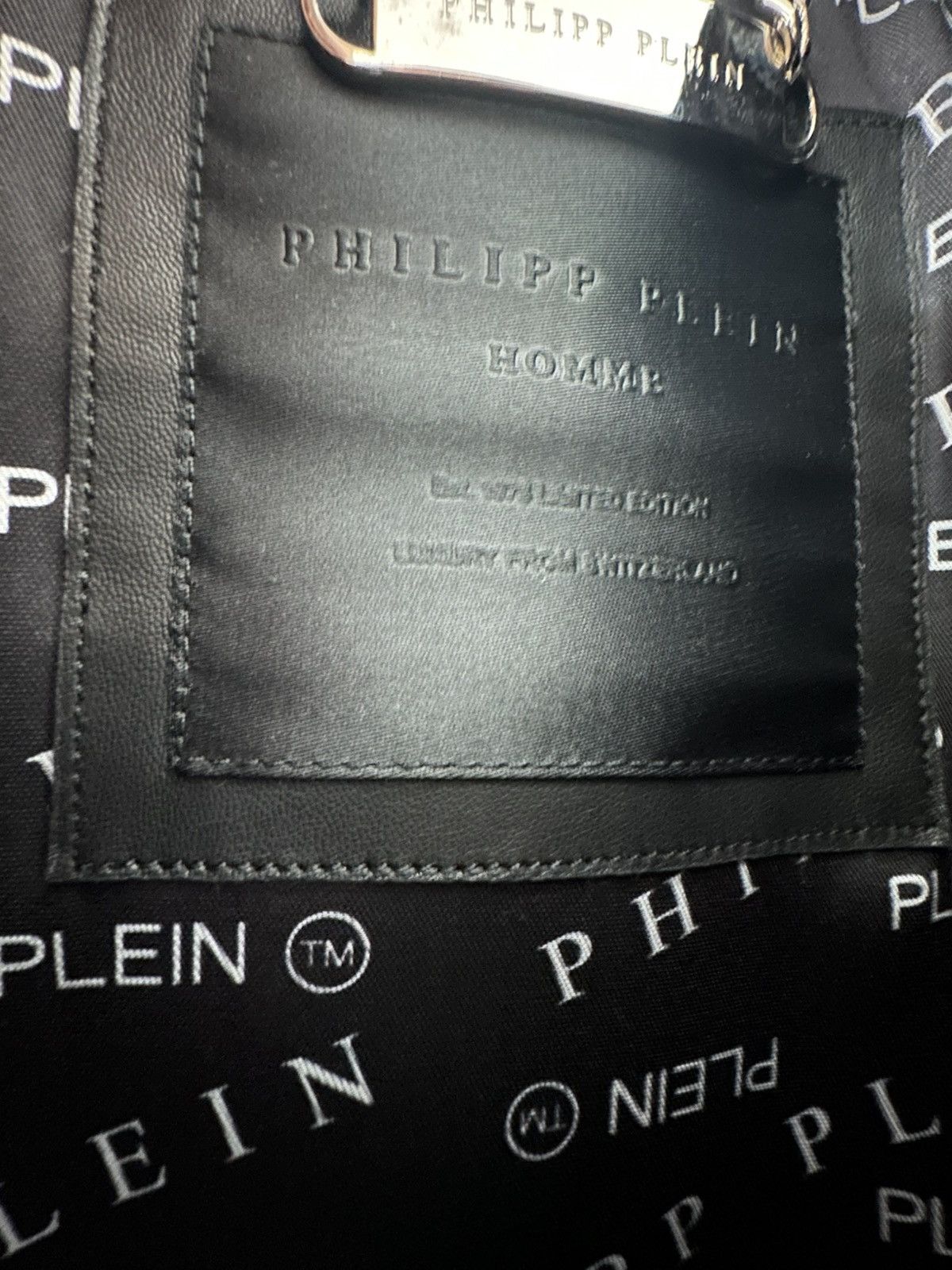 Philipp Plein Philipp Plein Biker Jacket Size US L / EU 52-54 / 3 - 15 Thumbnail